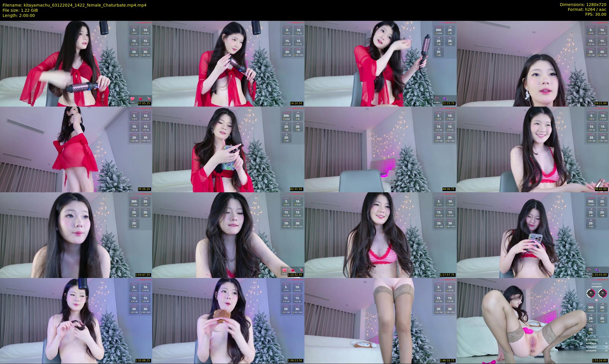 kitayamachu — 120 minute Chaturbate female cam show recording, 720p, Dec 3, 2024