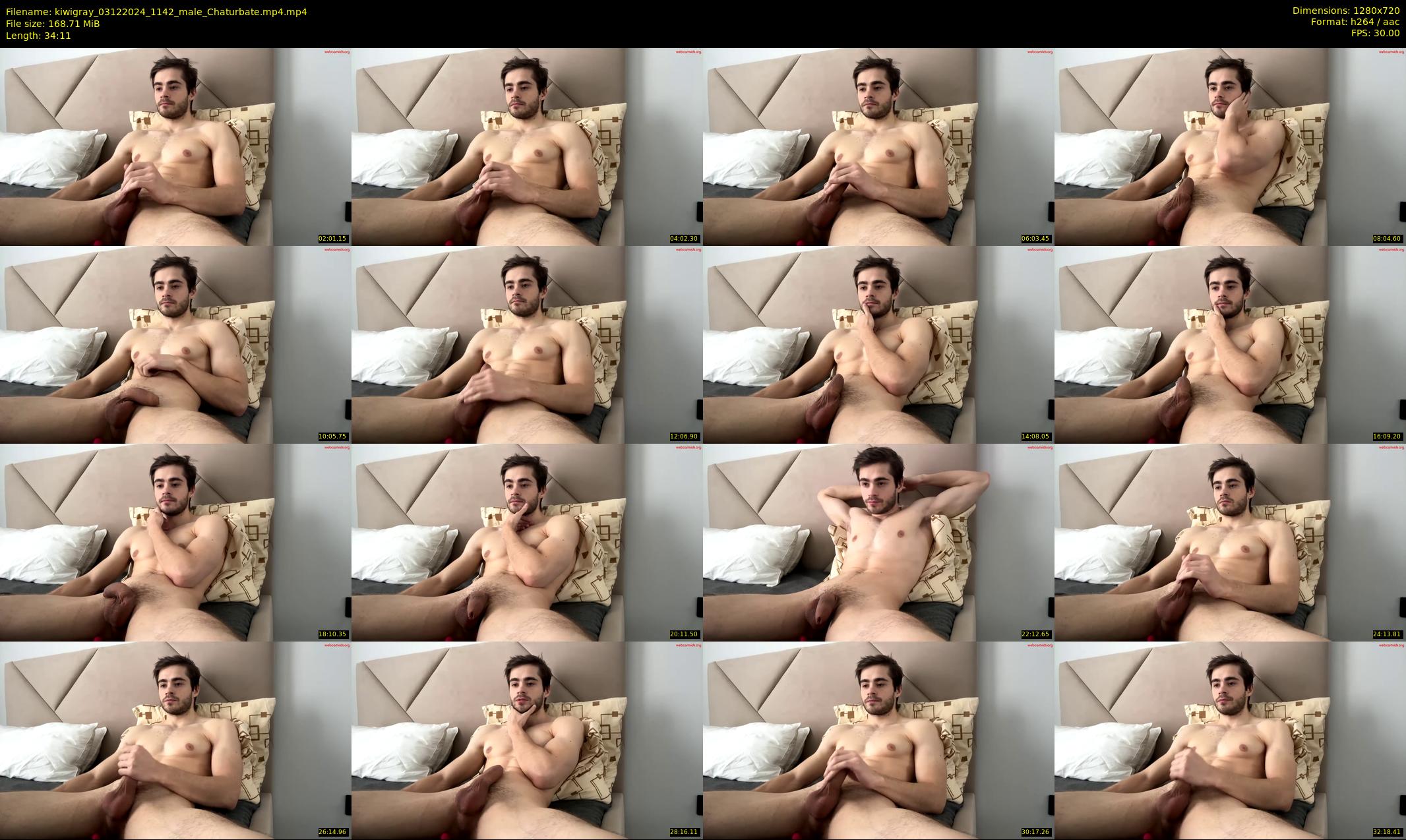 kiwigray — 35 minute Chaturbate male cam show recording, 720p, Dec 3, 2024