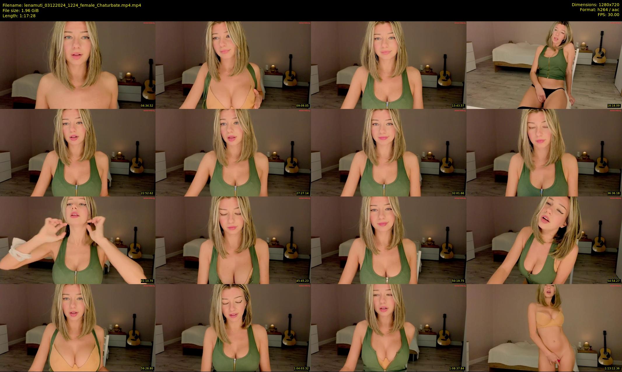 lenamuti — 78 minute Chaturbate female cam show recording, 720p, Dec 3, 2024