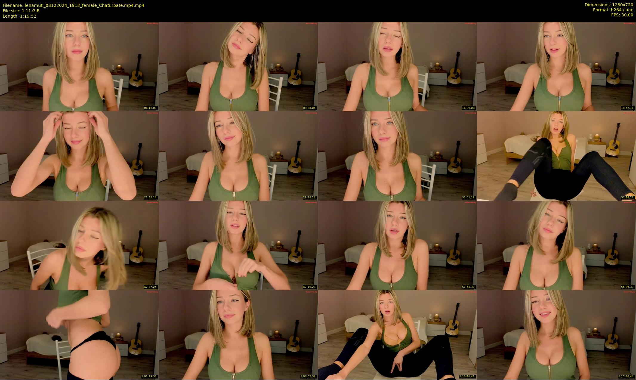 lenamuti — 80 minute Chaturbate female cam show recording, 720p, Dec 3, 2024
