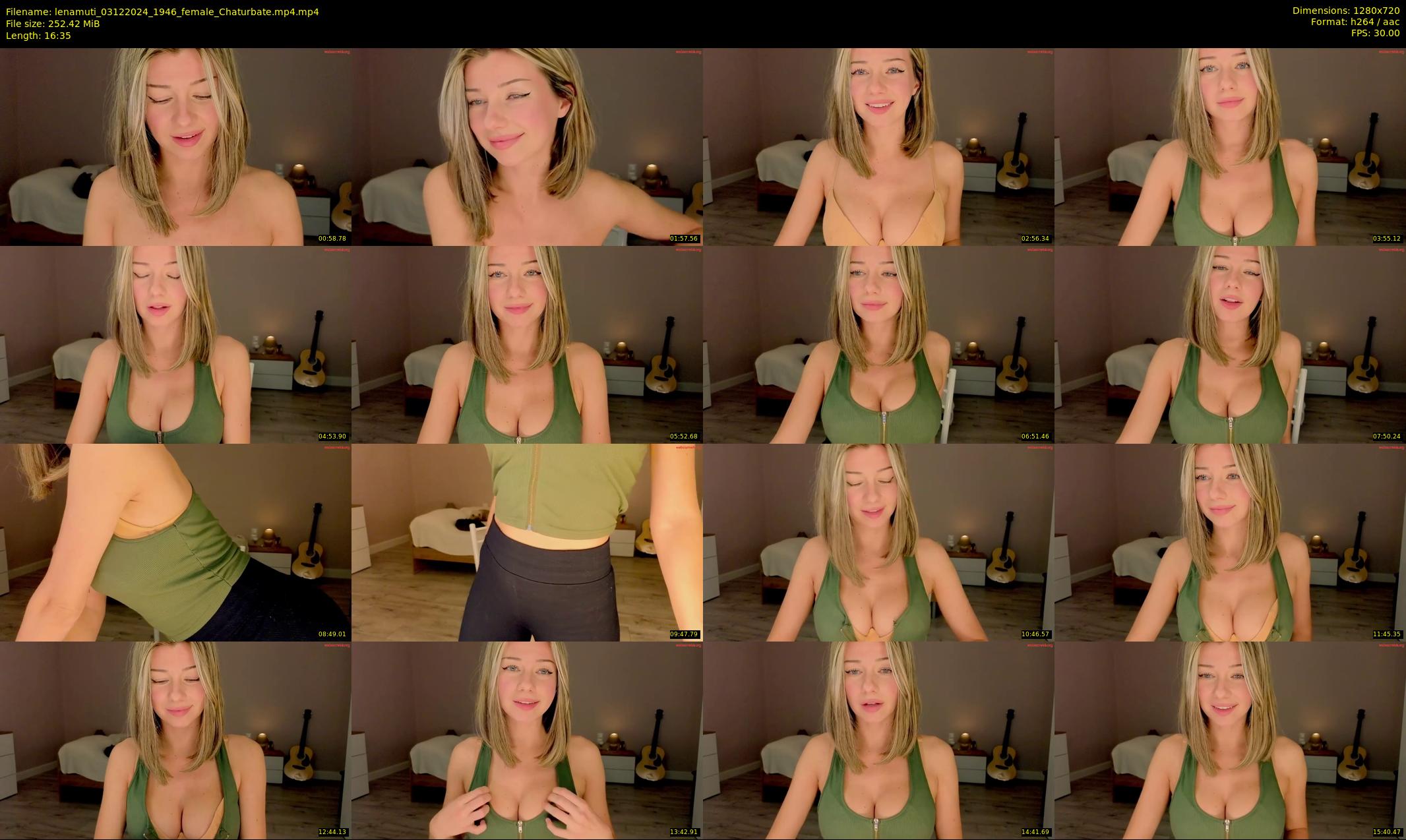 lenamuti — 17 minute Chaturbate female cam show recording, 720p, Dec 3, 2024