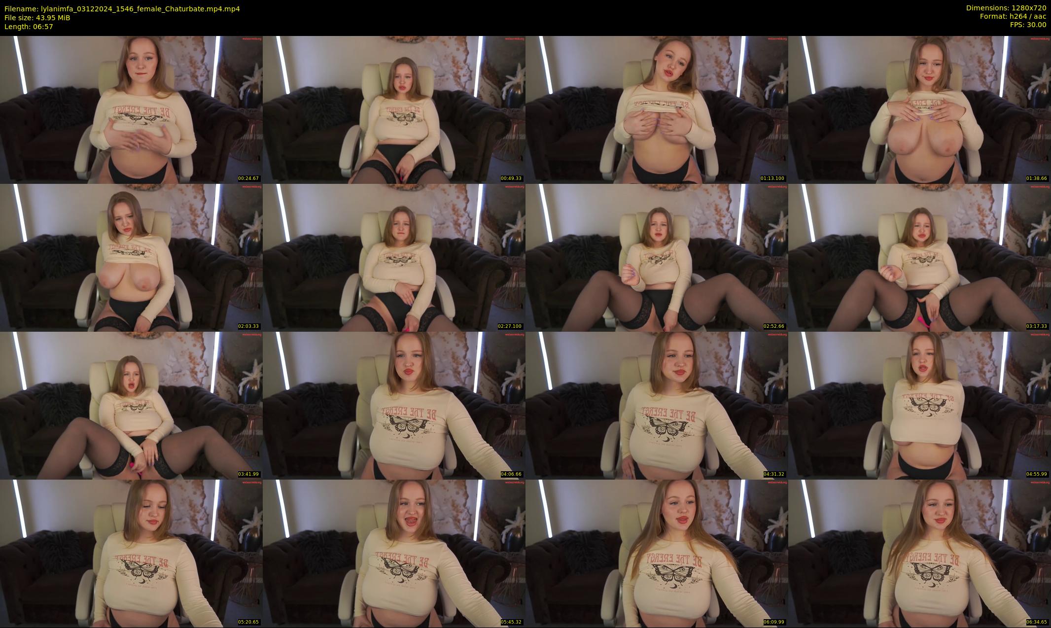 lylanimfa — 7 minute Chaturbate female cam show recording, 720p, Dec 3, 2024