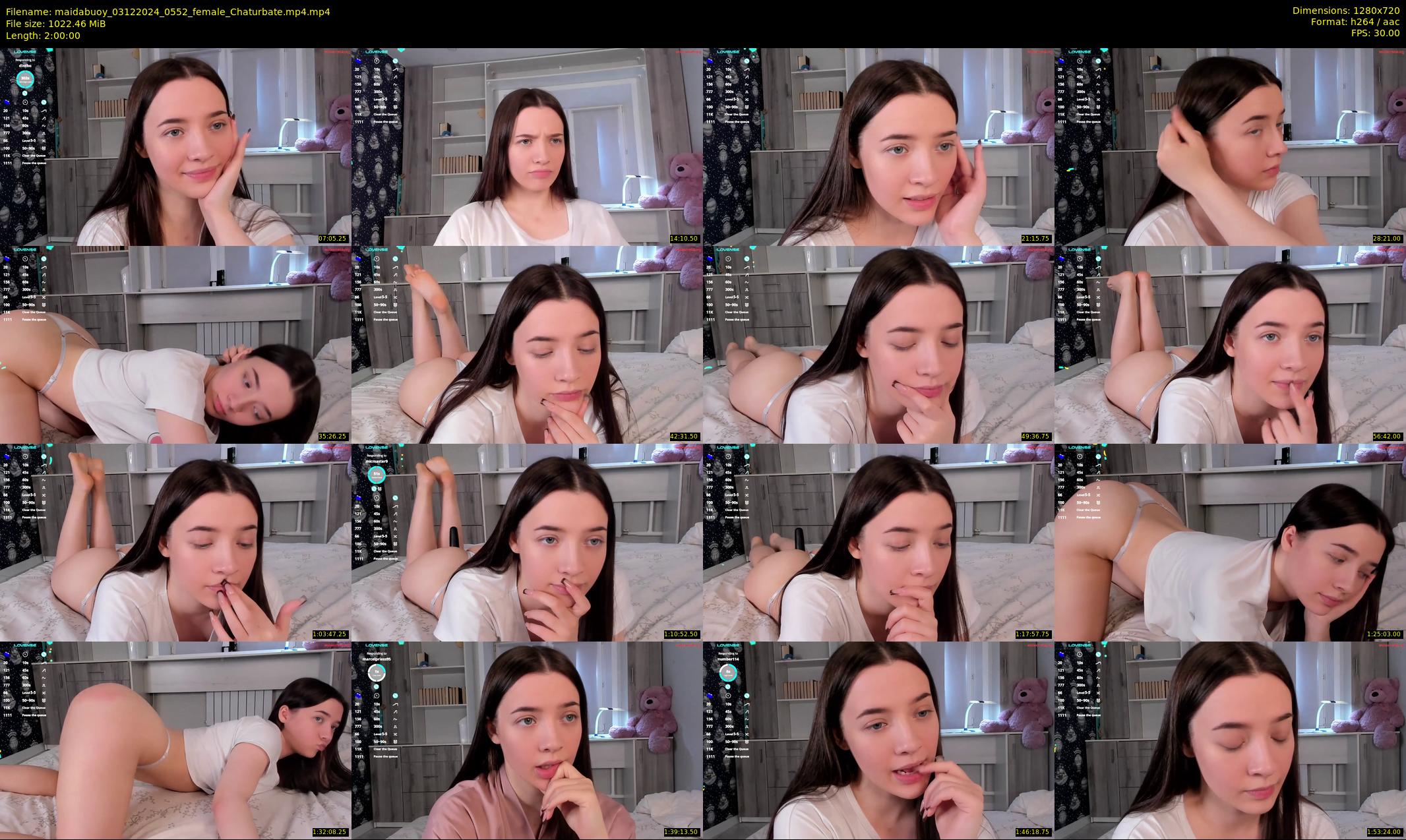 maidabuoy — 120 minute Chaturbate female cam show recording, 720p, Dec 3, 2024
