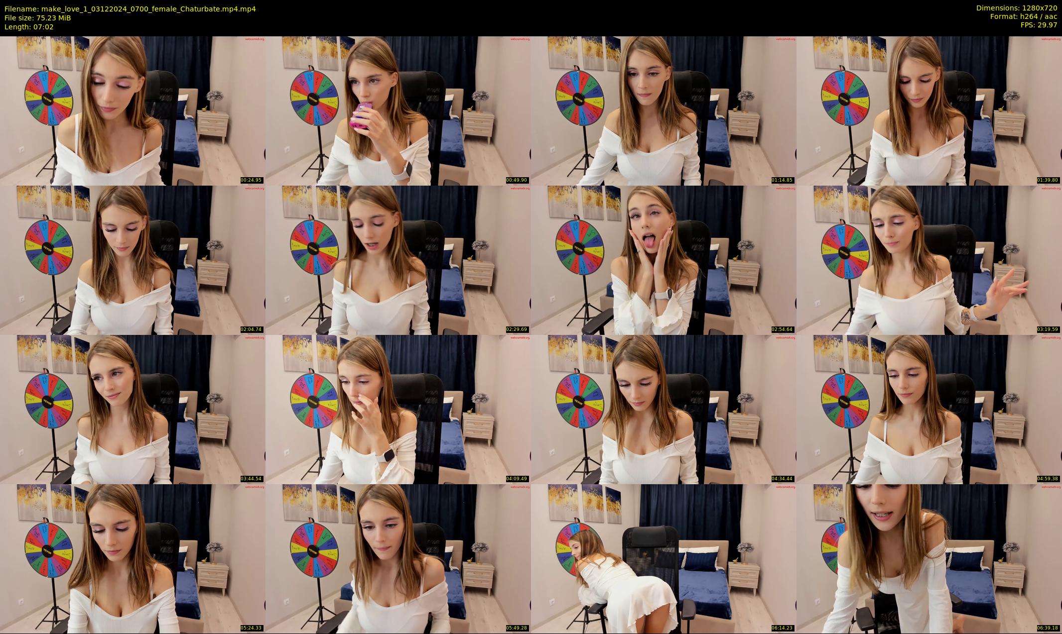 make_love_1 — 8 minute Chaturbate female cam show recording, 720p, Dec 3, 2024