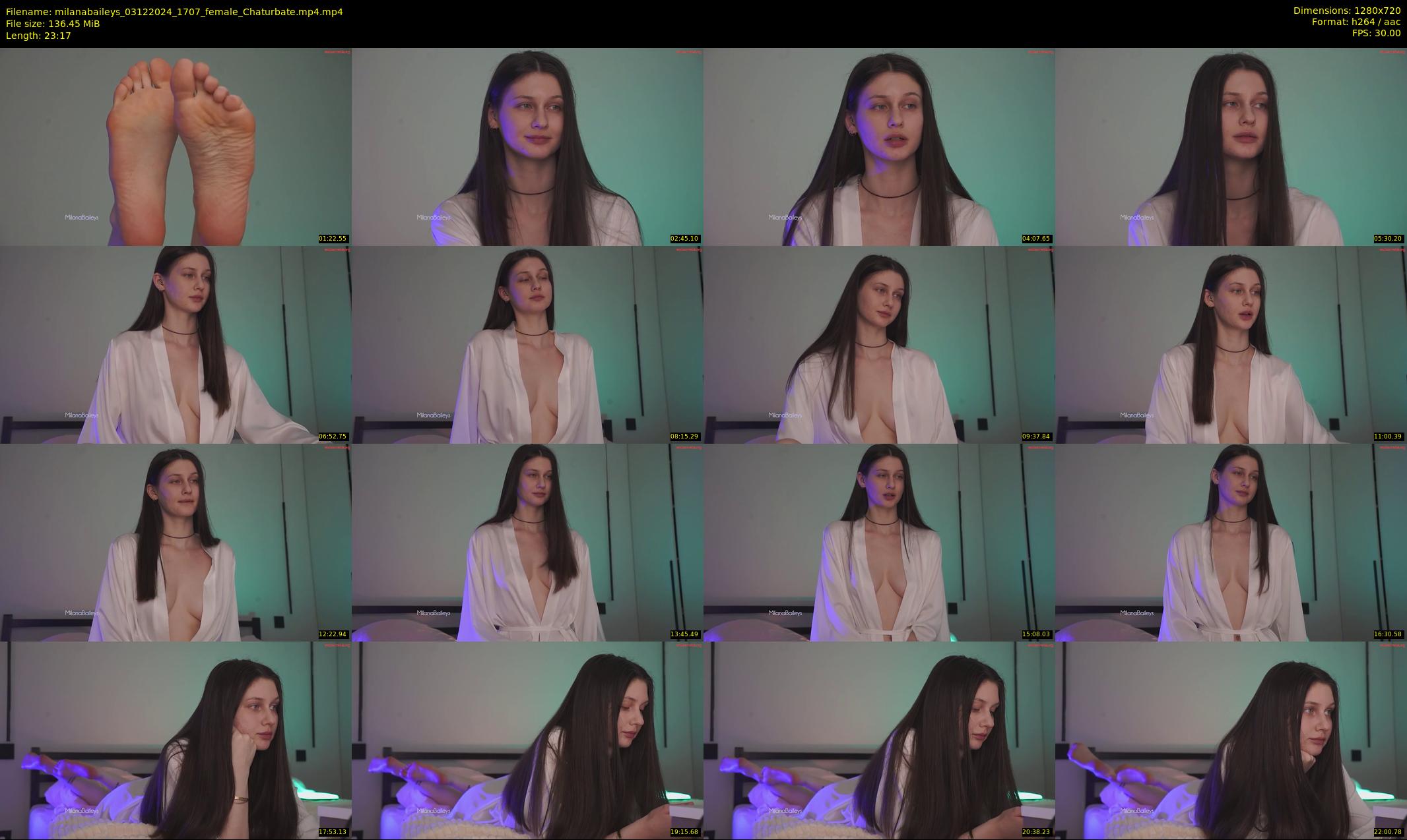 milanabaileys — 24 minute Chaturbate female cam show recording, 720p, Dec 3, 2024