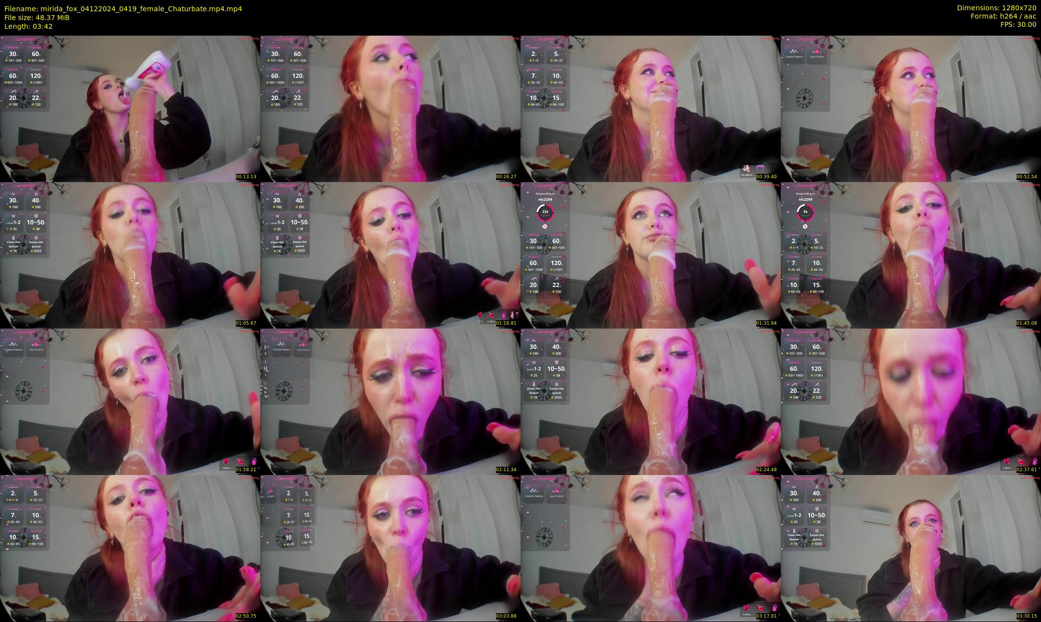 mirida_fox — 4 minute Chaturbate female cam show recording, 720p, Dec 4, 2024