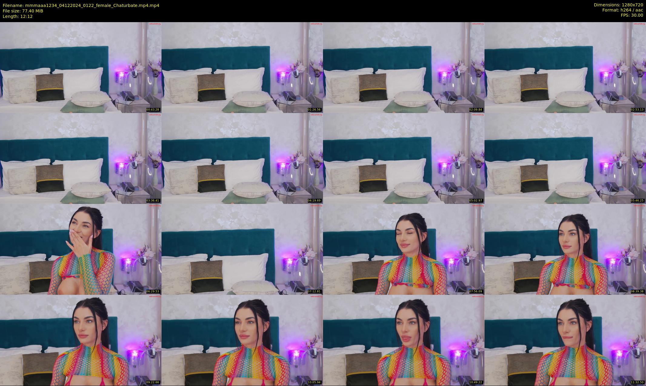 mmmaaa1234 — 13 minute Chaturbate female cam show recording, 720p, Dec 4, 2024