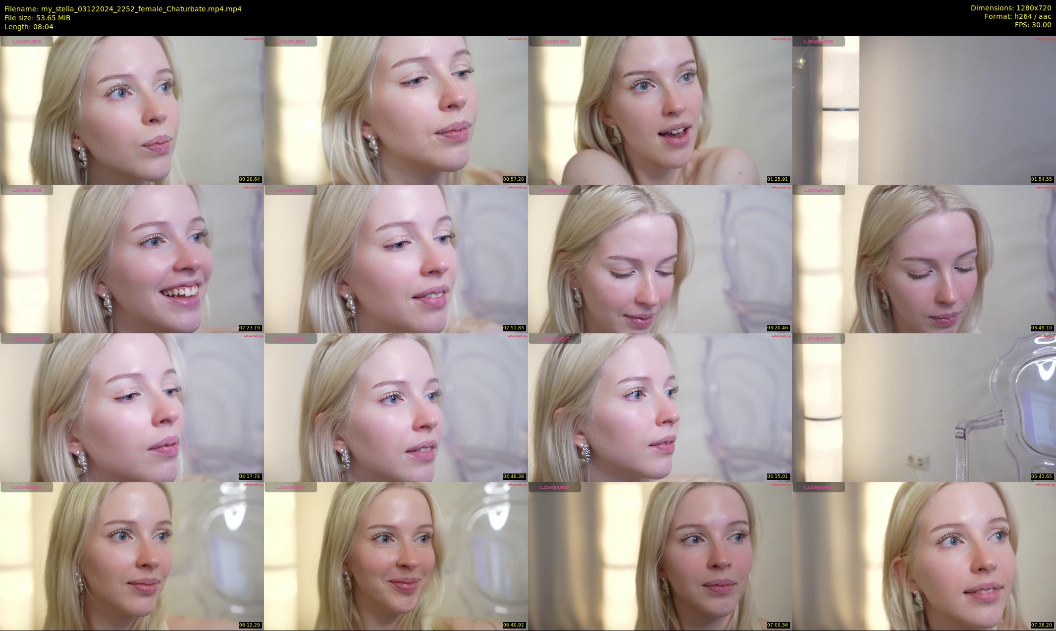 my_stella — 9 minute Chaturbate female cam show recording, 720p, Dec 3, 2024