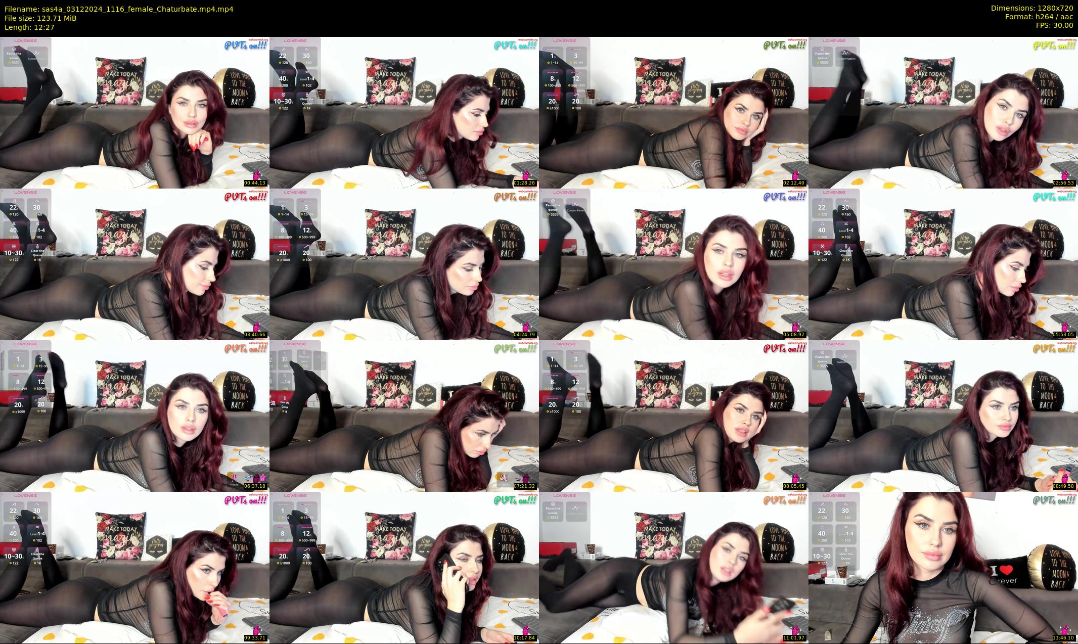 sas4a — 13 minute Chaturbate female cam show recording, 720p, Dec 3, 2024