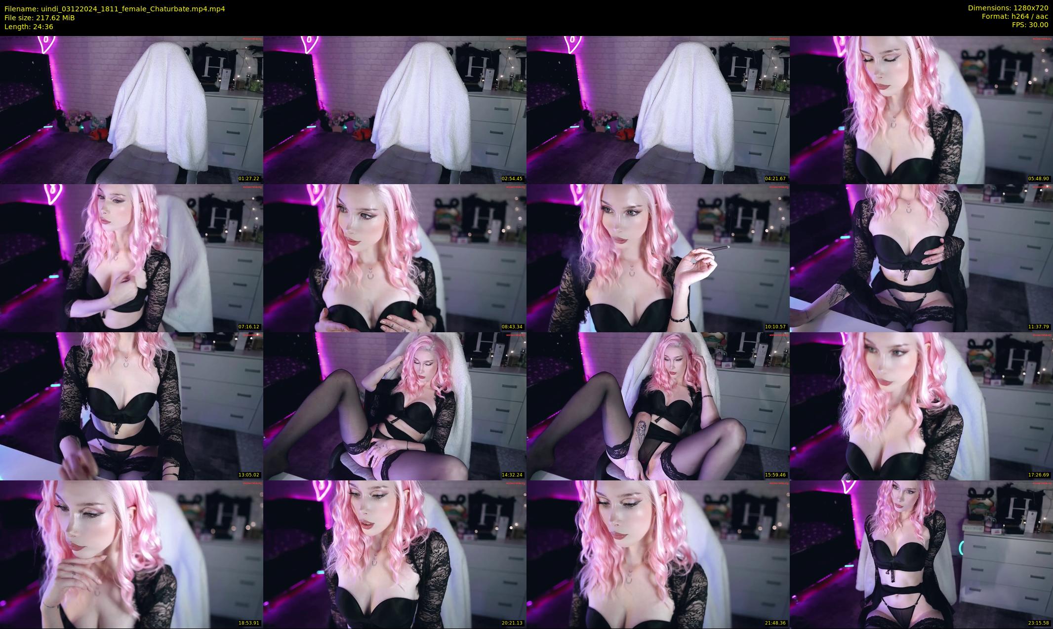 uindi — 25 minute Chaturbate female cam show recording, 720p, Dec 3, 2024