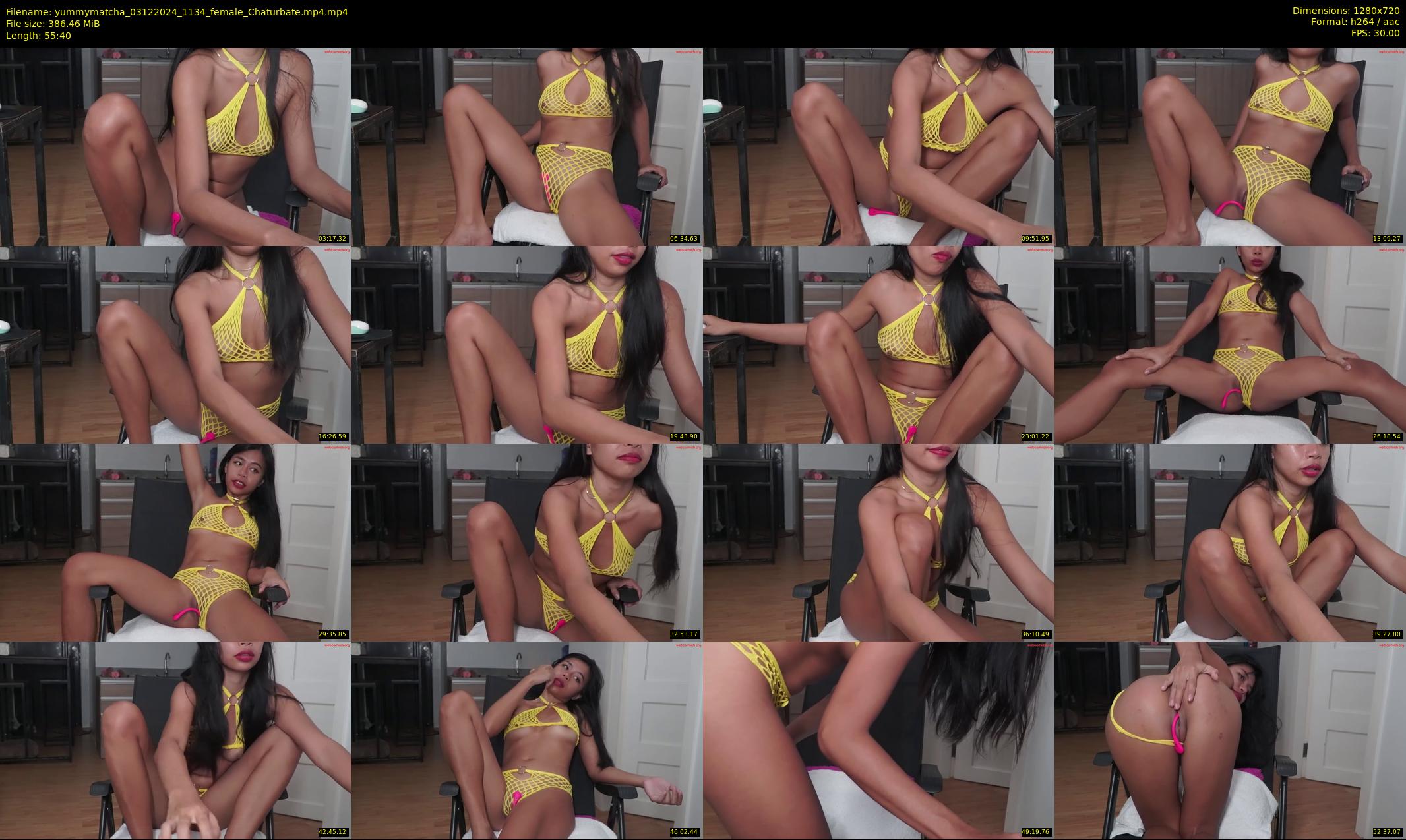 yummymatcha — 56 minute Chaturbate female cam show recording, 720p, Dec 3, 2024