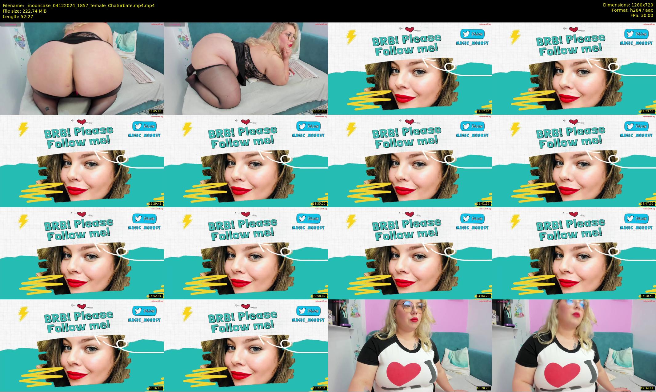 _mooncake — 53 minute Chaturbate female cam show recording, 720p, Dec 4, 2024