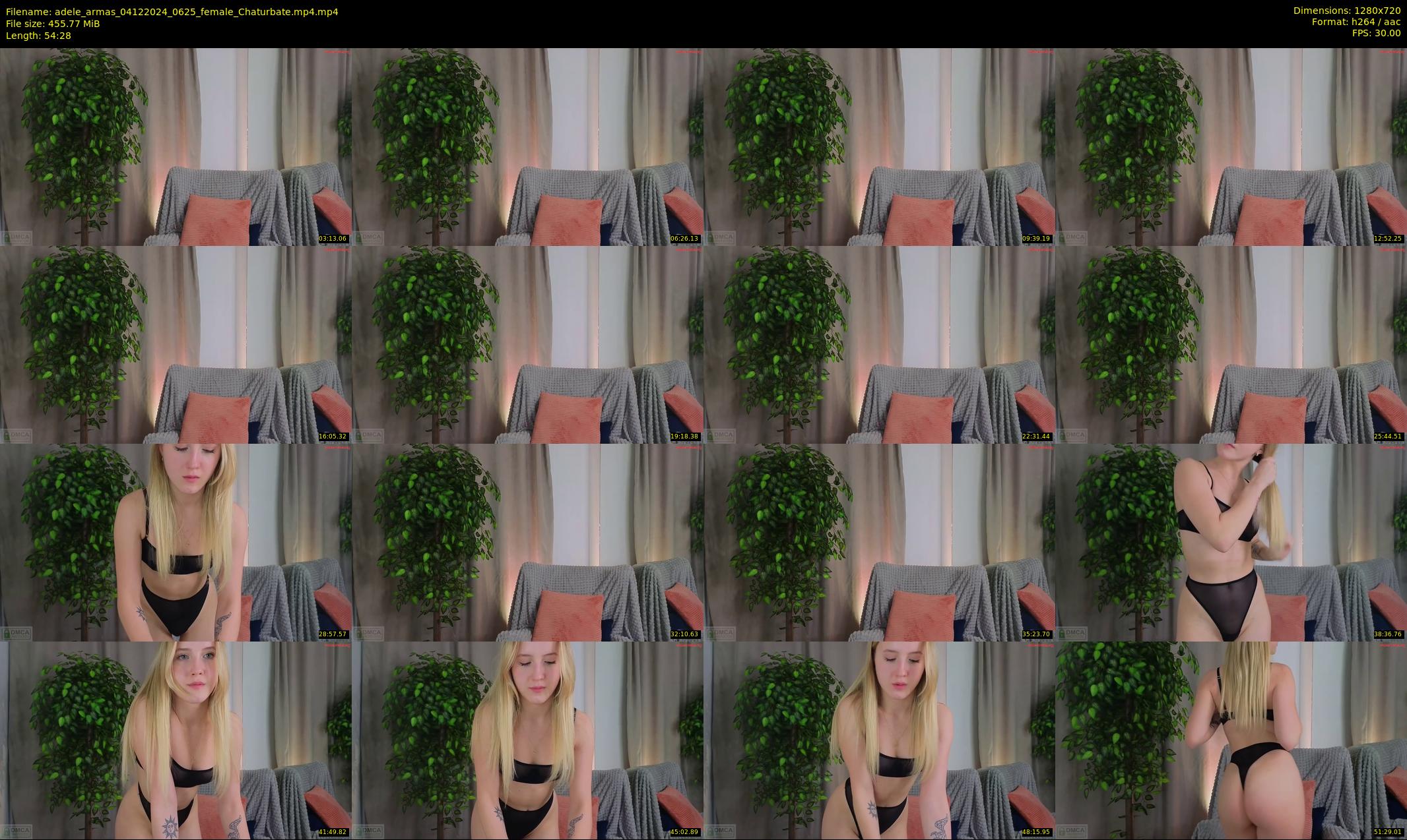 adele_armas — 55 minute Chaturbate female cam show recording, 720p, Dec 4, 2024
