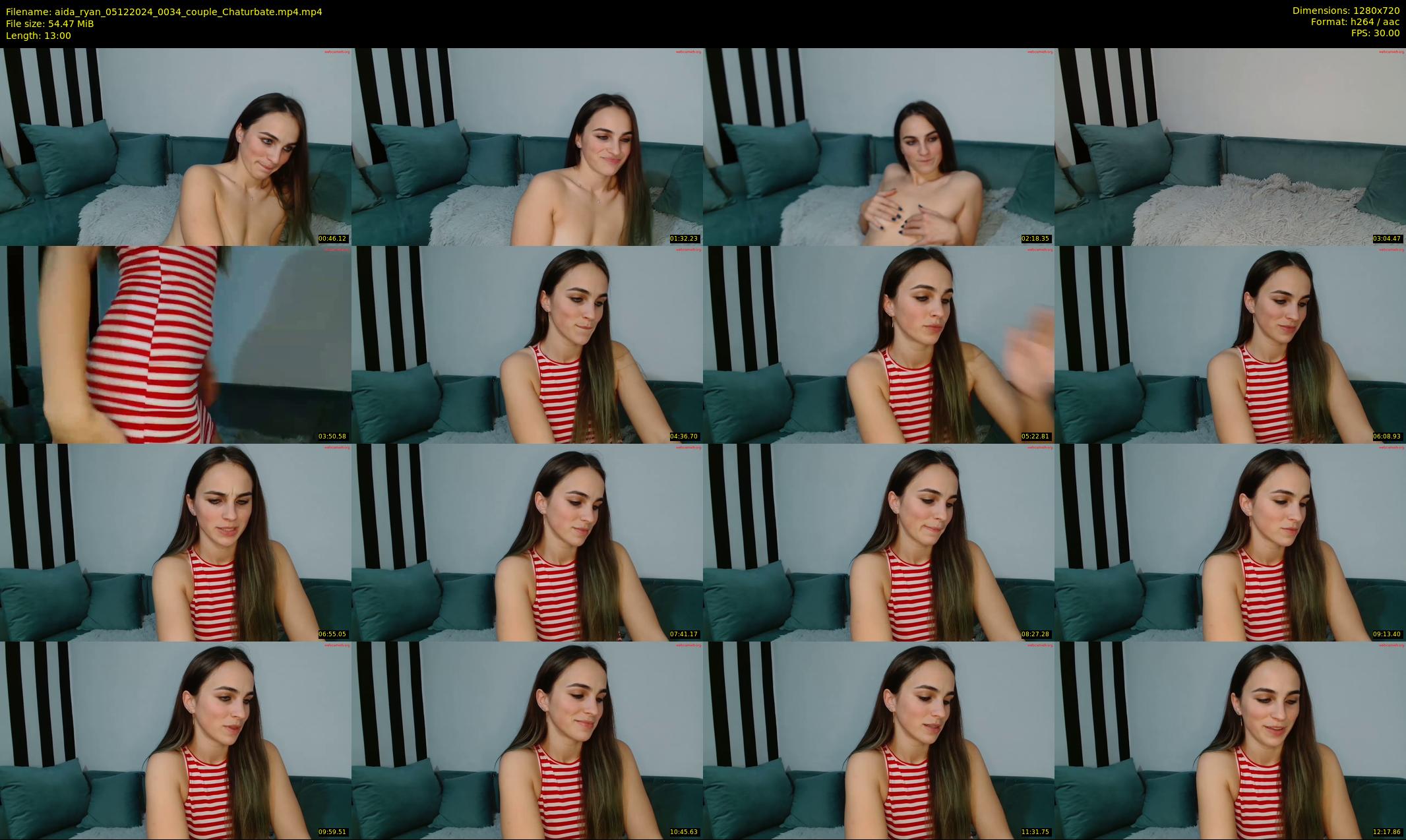 aida_ryan — 13 minute Chaturbate couple cam show recording, 720p, Dec 5, 2024