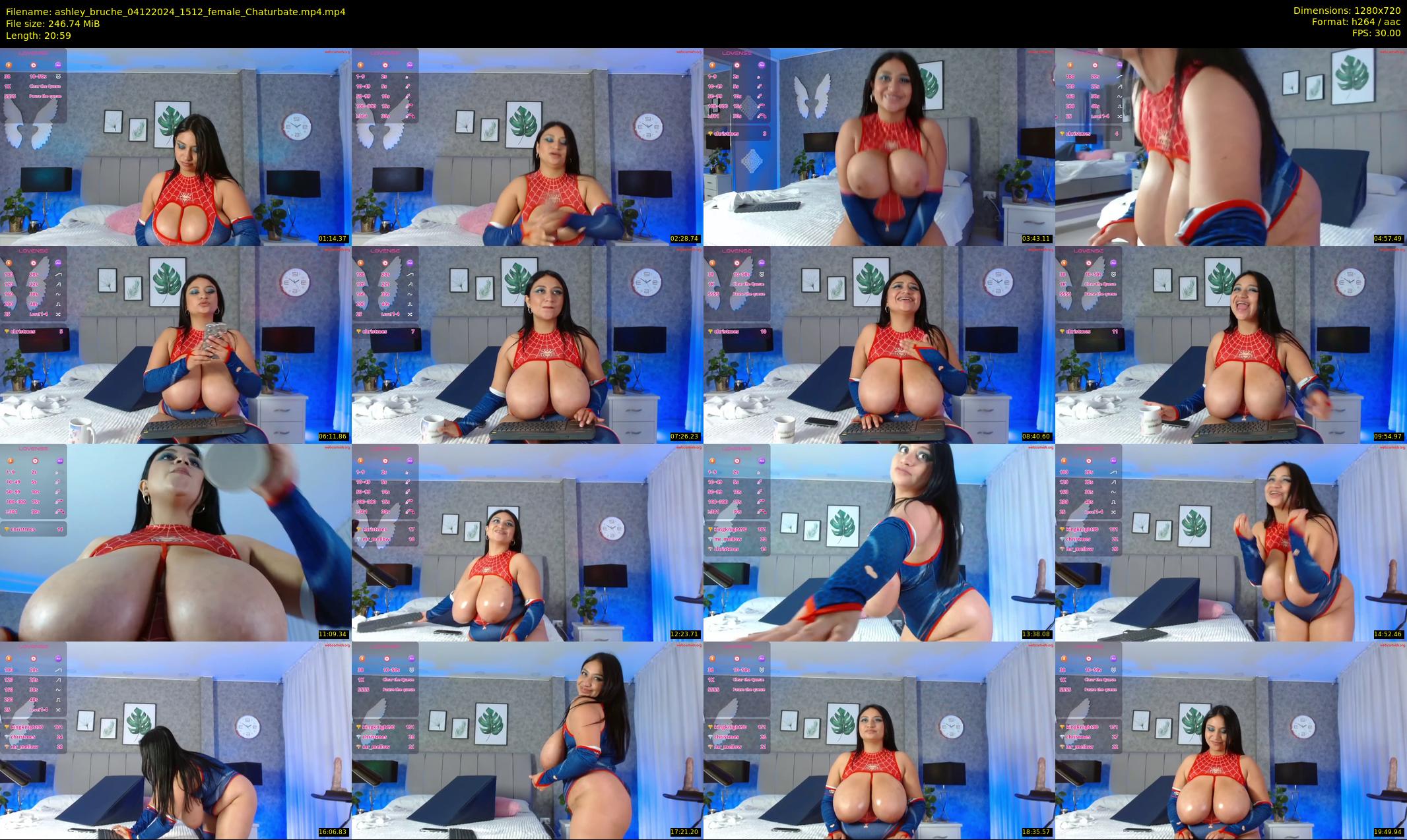 ashley_bruche — 21 minute Chaturbate female cam show recording, 720p, Dec 4, 2024