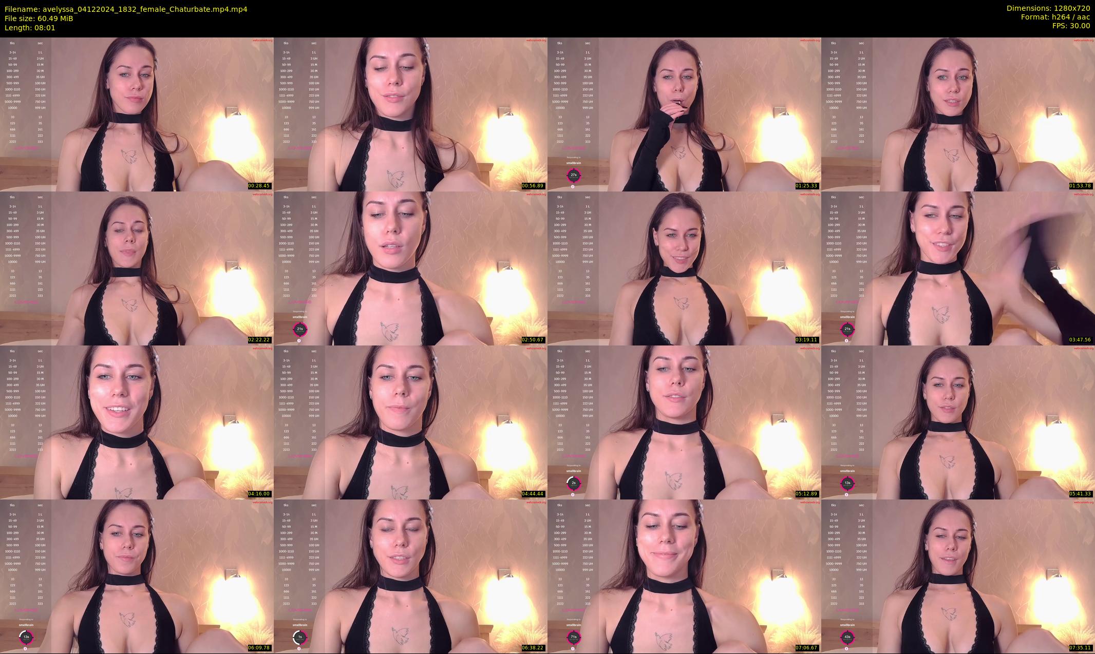 avelyssa — 9 minute Chaturbate female cam show recording, 720p, Dec 4, 2024