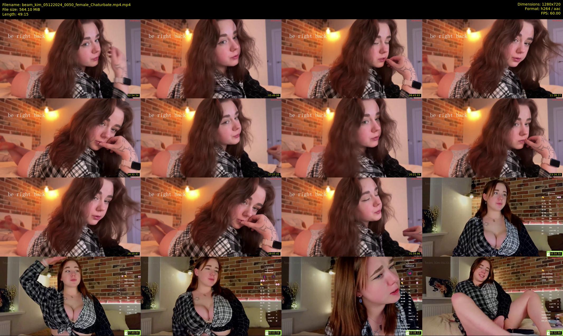 beam_kim — 50 minute Chaturbate female cam show recording, 720p, Dec 5, 2024