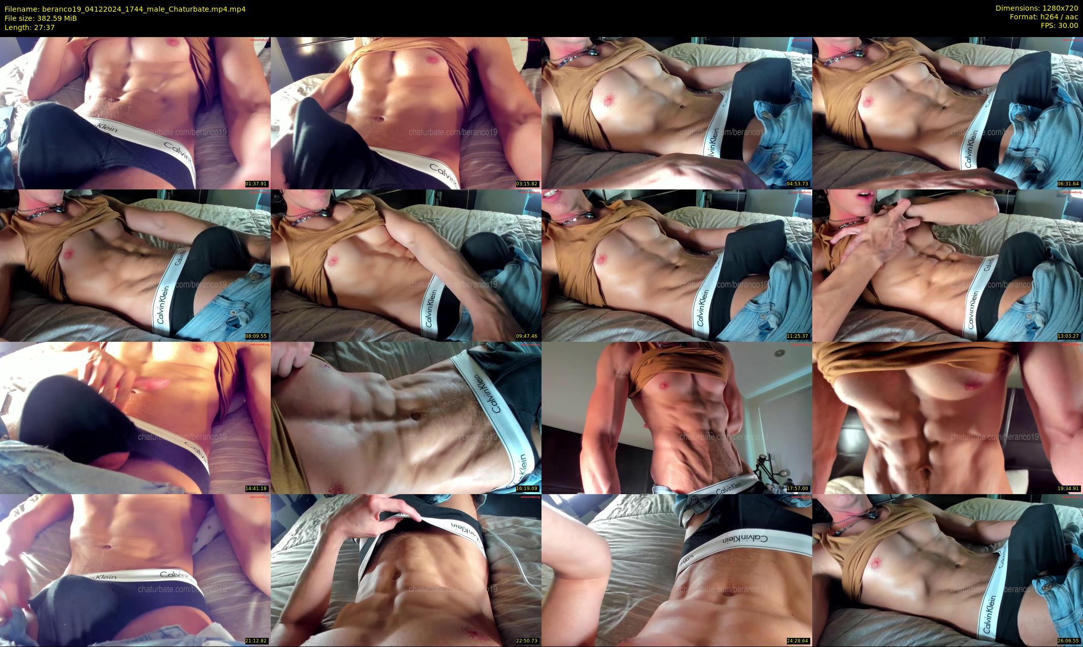 beranco19 — 28 minute Chaturbate male cam show recording, 720p, Dec 4, 2024