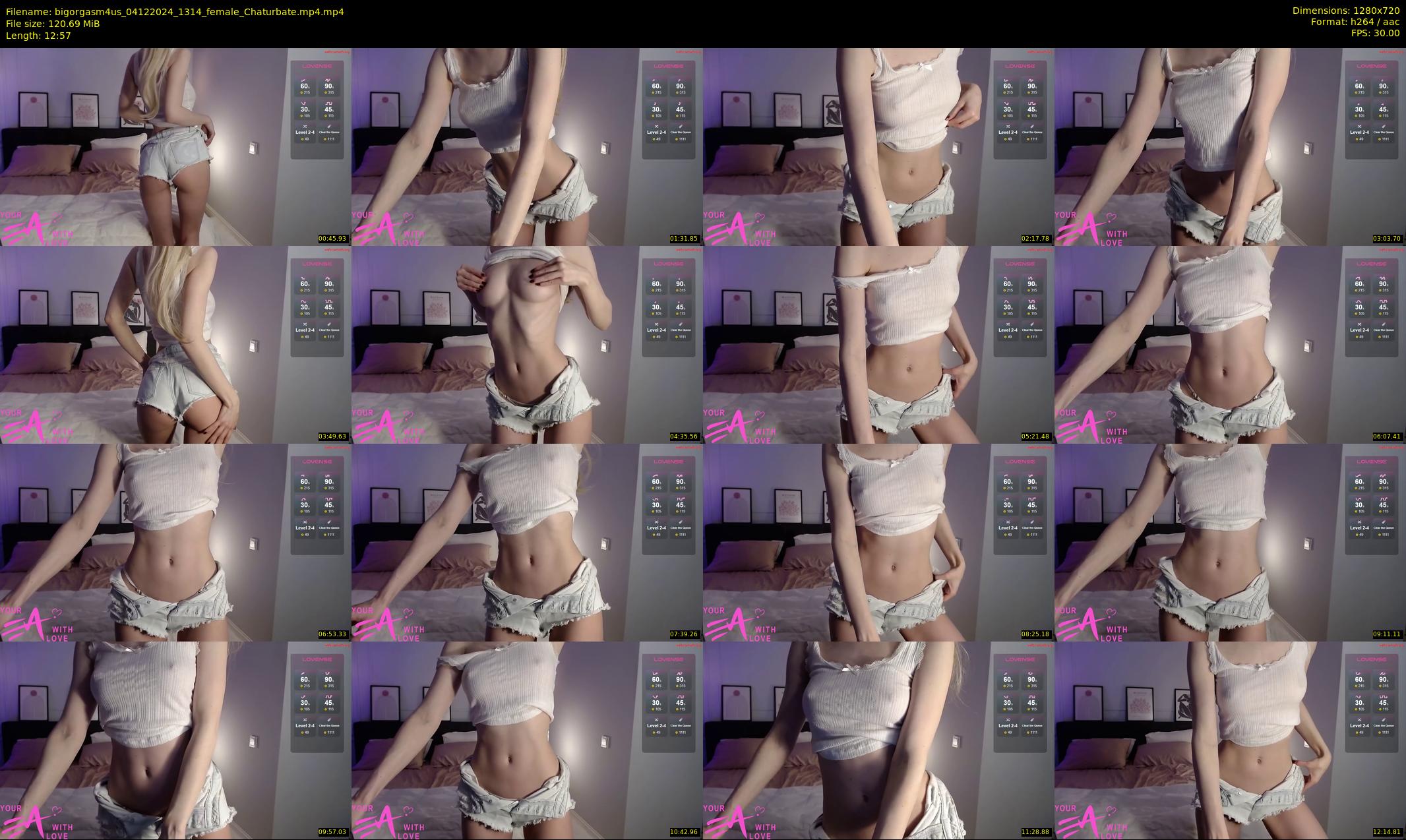 bigorgasm4us — 13 minute Chaturbate female cam show recording, 720p, Dec 4, 2024