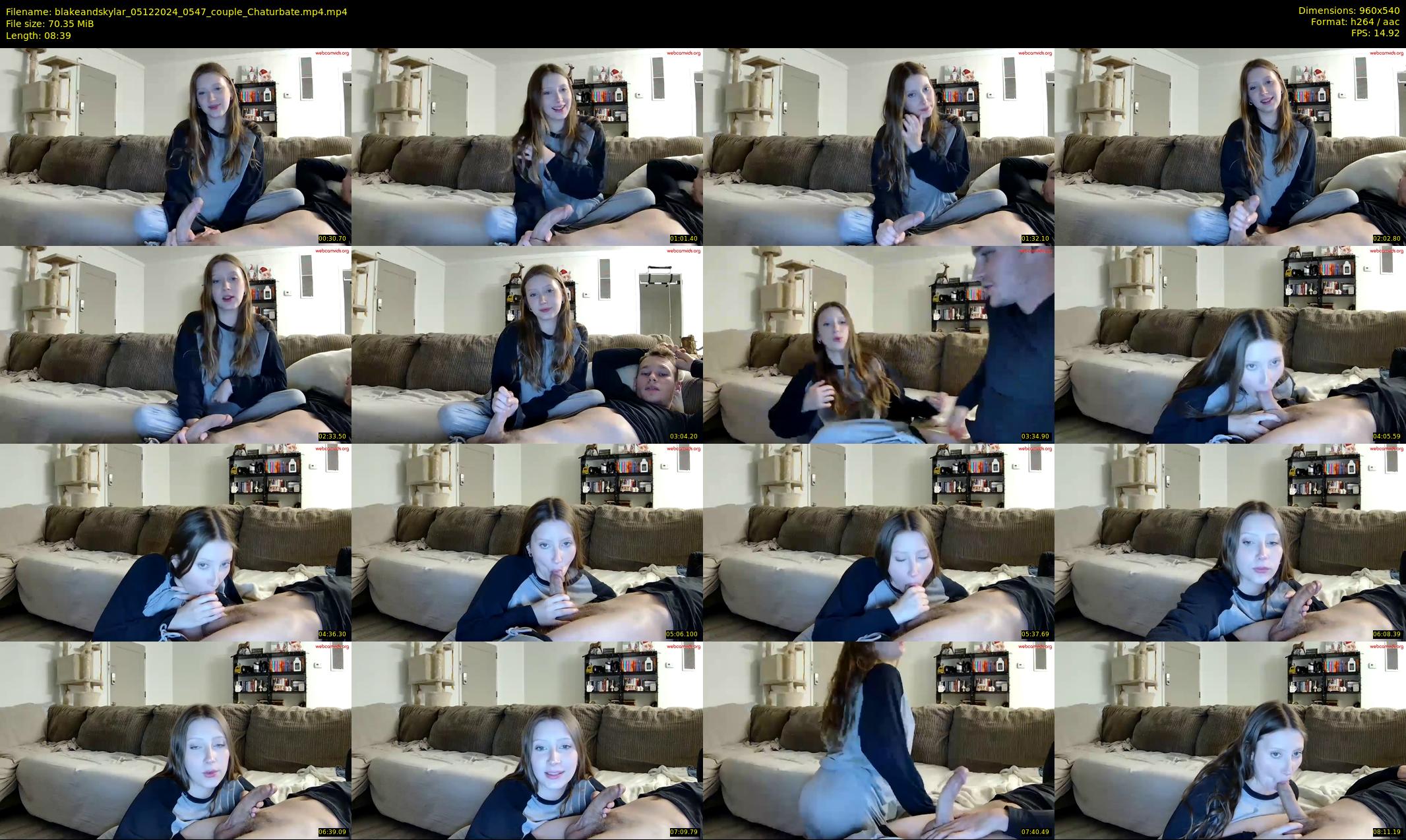 blakeandskylar — 9 minute Chaturbate couple cam show recording, 480p, Dec 5, 2024