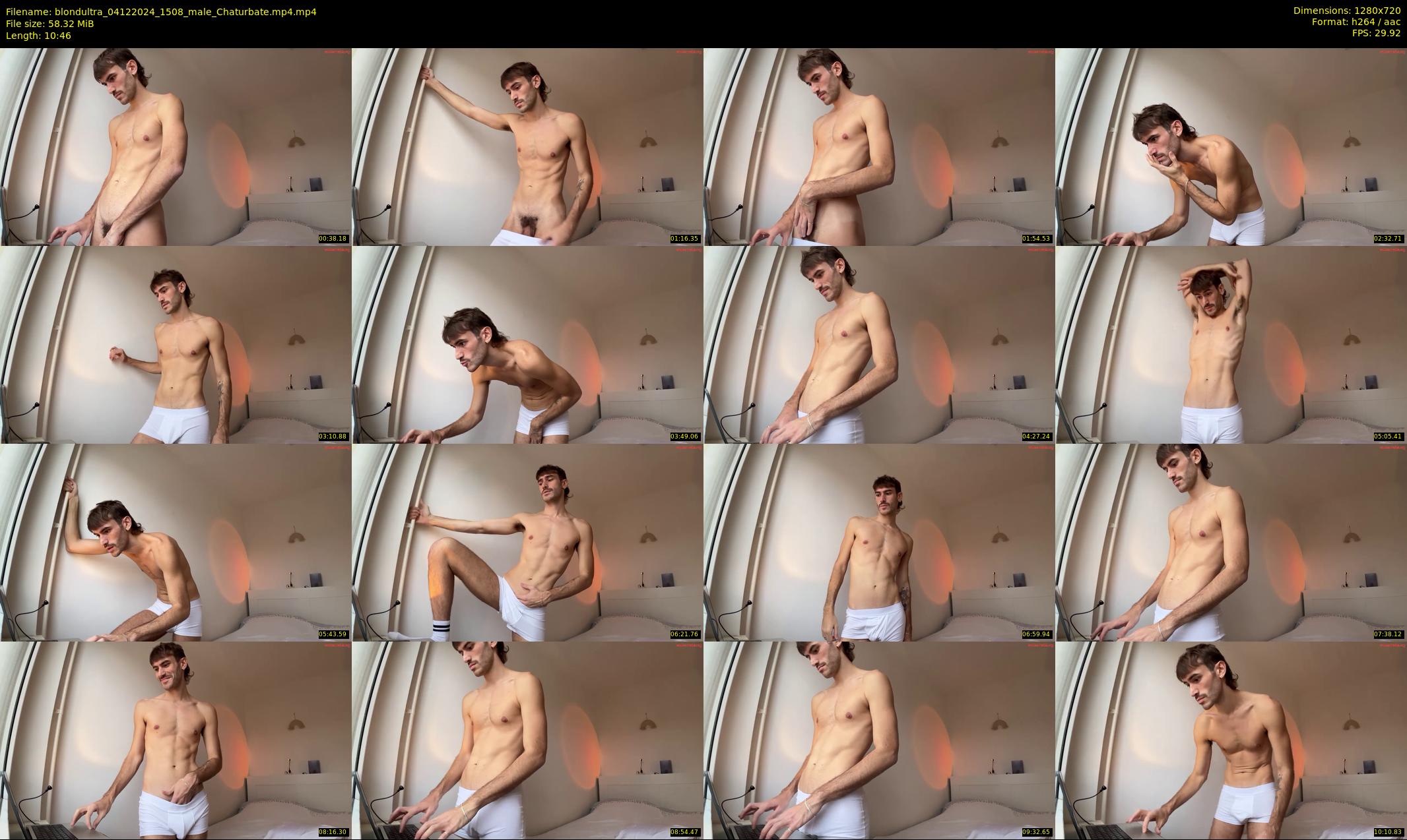 blondultra — 11 minute Chaturbate male cam show recording, 720p, Dec 4, 2024