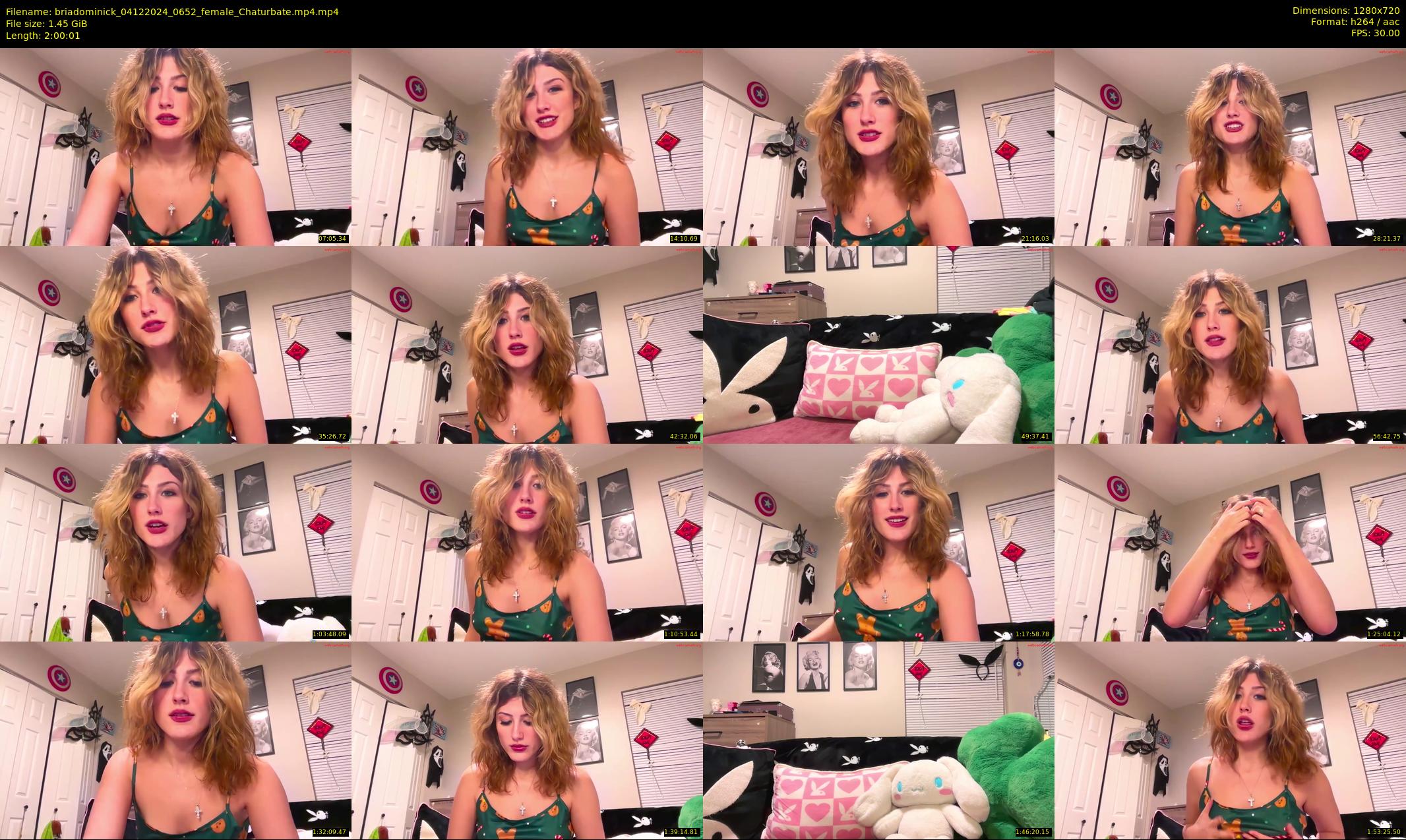 briadominick — 121 minute Chaturbate couple cam show recording, 720p, Dec 4, 2024