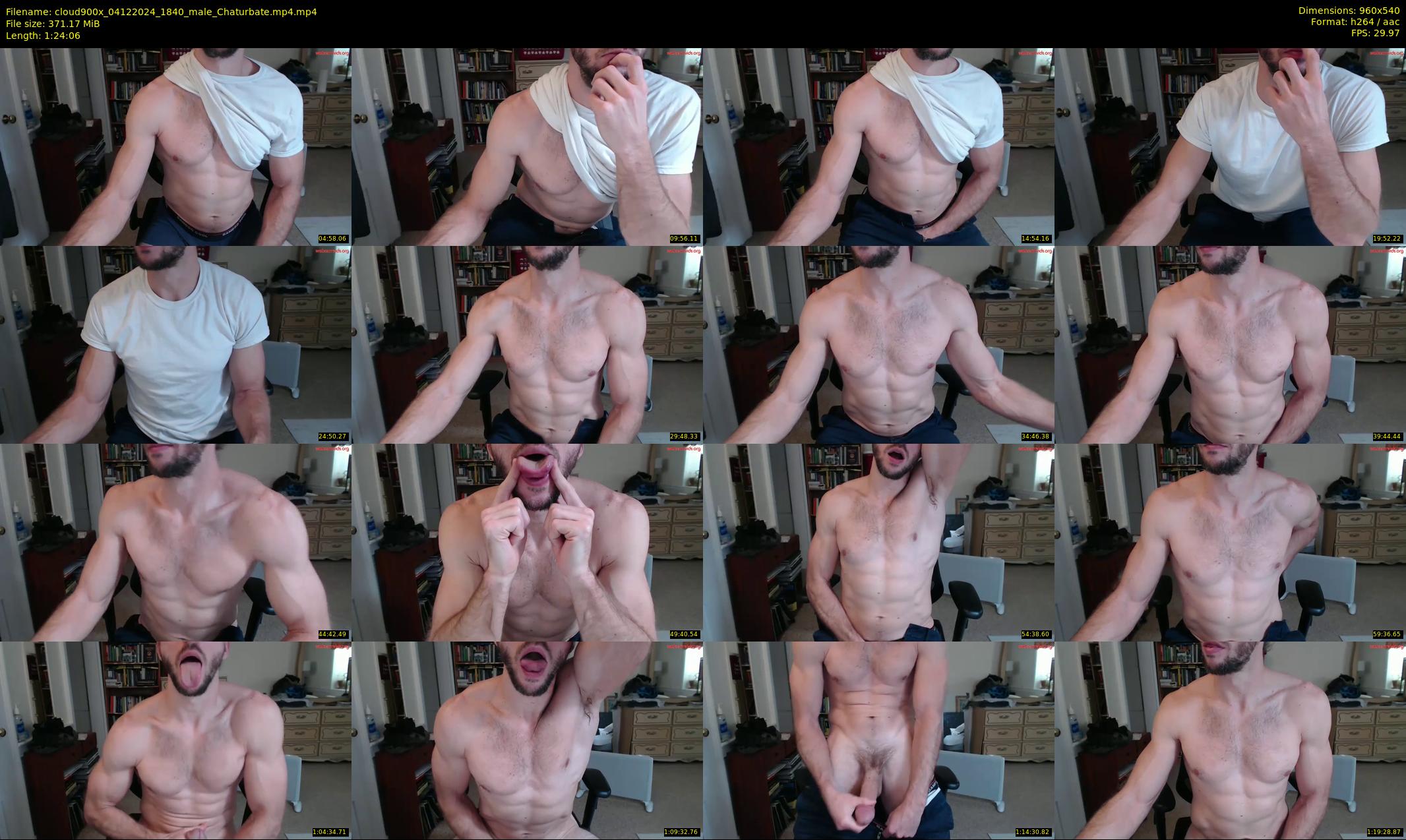 cloud900x — 85 minute Chaturbate male cam show recording, 480p, Dec 4, 2024
