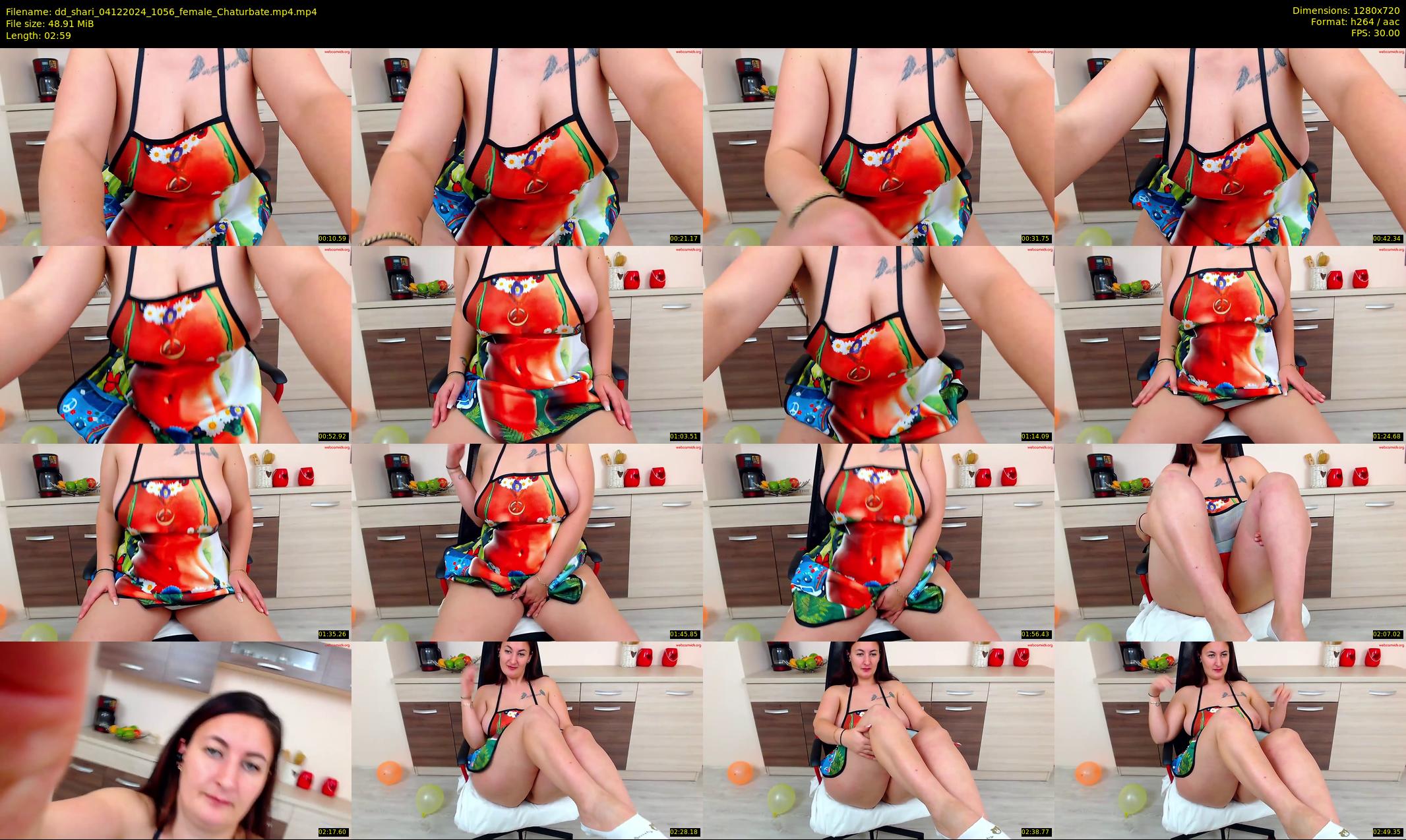 dd_shari — 3 minute Chaturbate female cam show recording, 720p, Dec 4, 2024