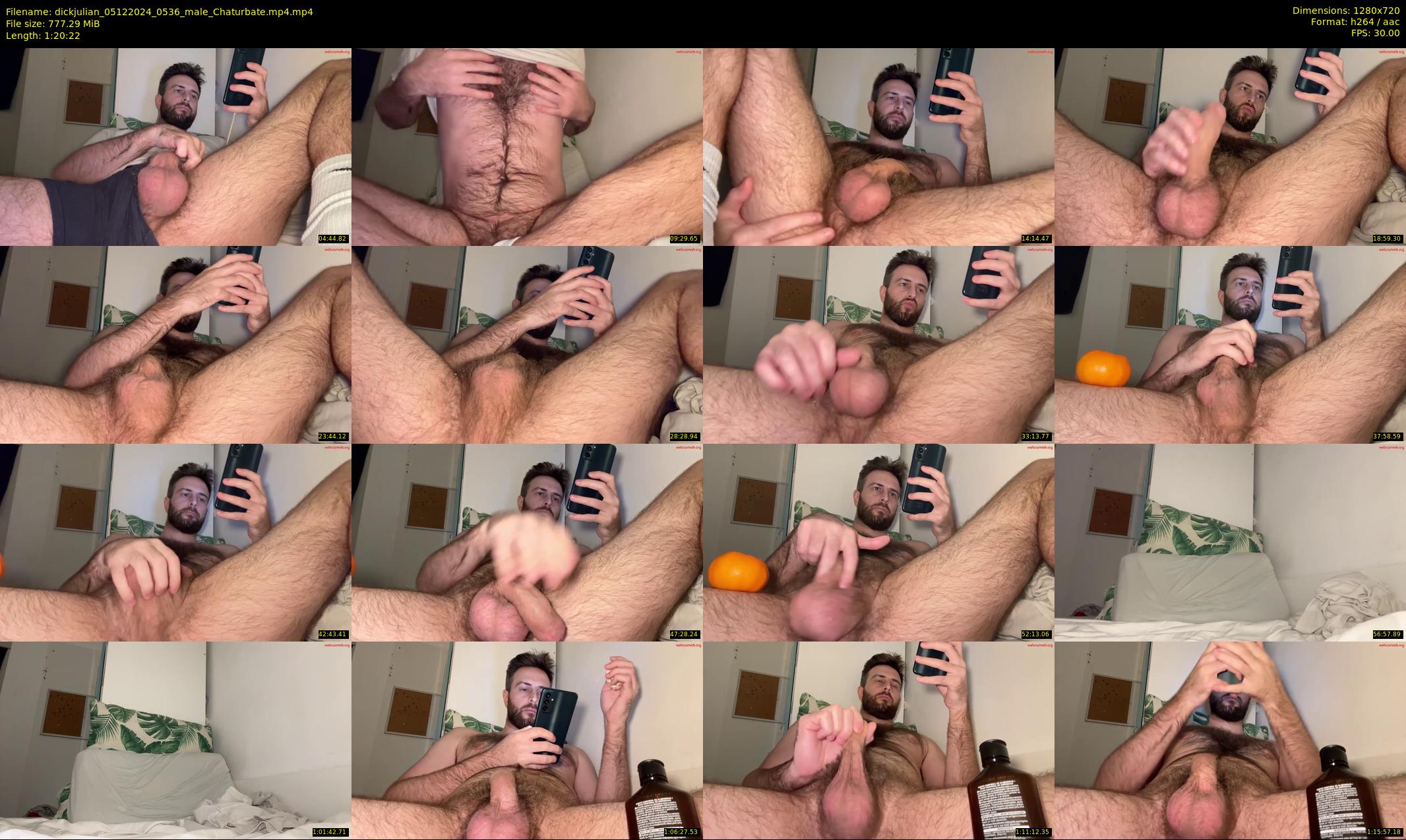 dickjulian — 81 minute Chaturbate male cam show recording, 720p, Dec 5, 2024