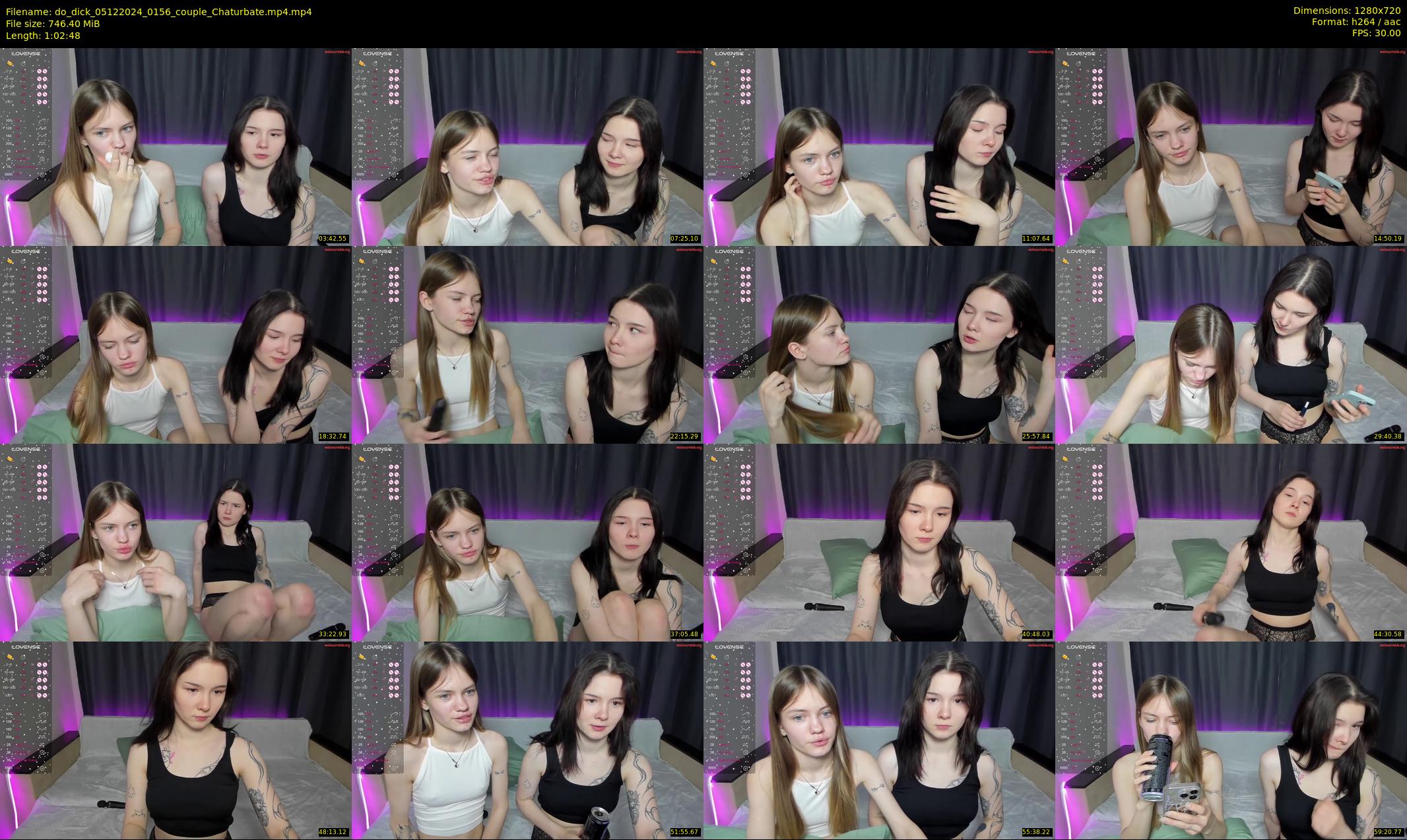 do_dick — 63 minute Chaturbate couple cam show recording, 720p, Dec 5, 2024