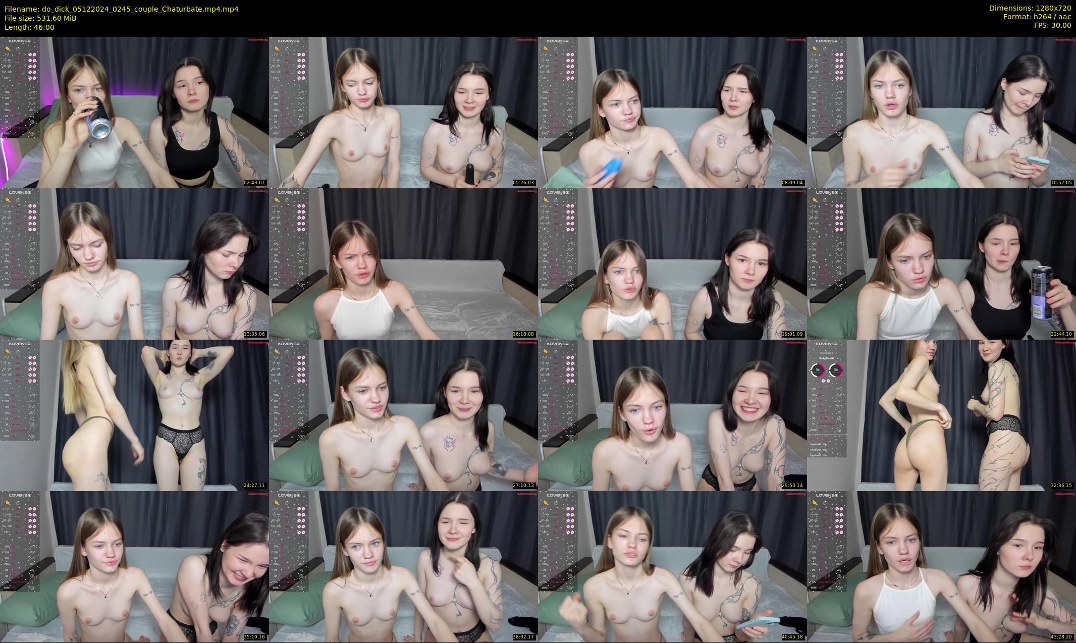 do_dick — 46 minute Chaturbate couple cam show recording, 720p, Dec 5, 2024