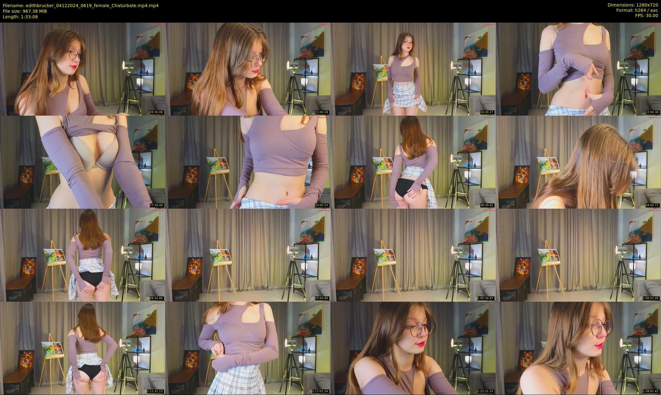 edithbrucker — 94 minute Chaturbate female cam show recording, 720p, Dec 4, 2024