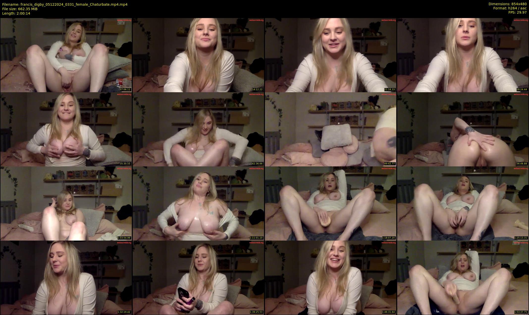 francis_digby — 121 minute Chaturbate female cam show recording, 480p, Dec 5, 2024