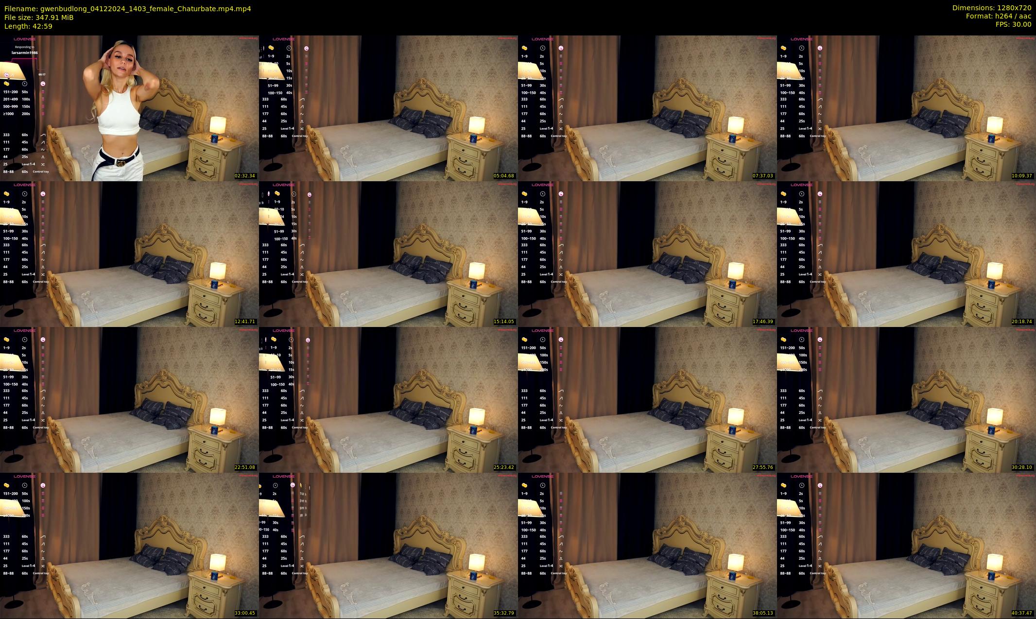 gwenbudlong — 43 minute Chaturbate female cam show recording, 720p, Dec 4, 2024