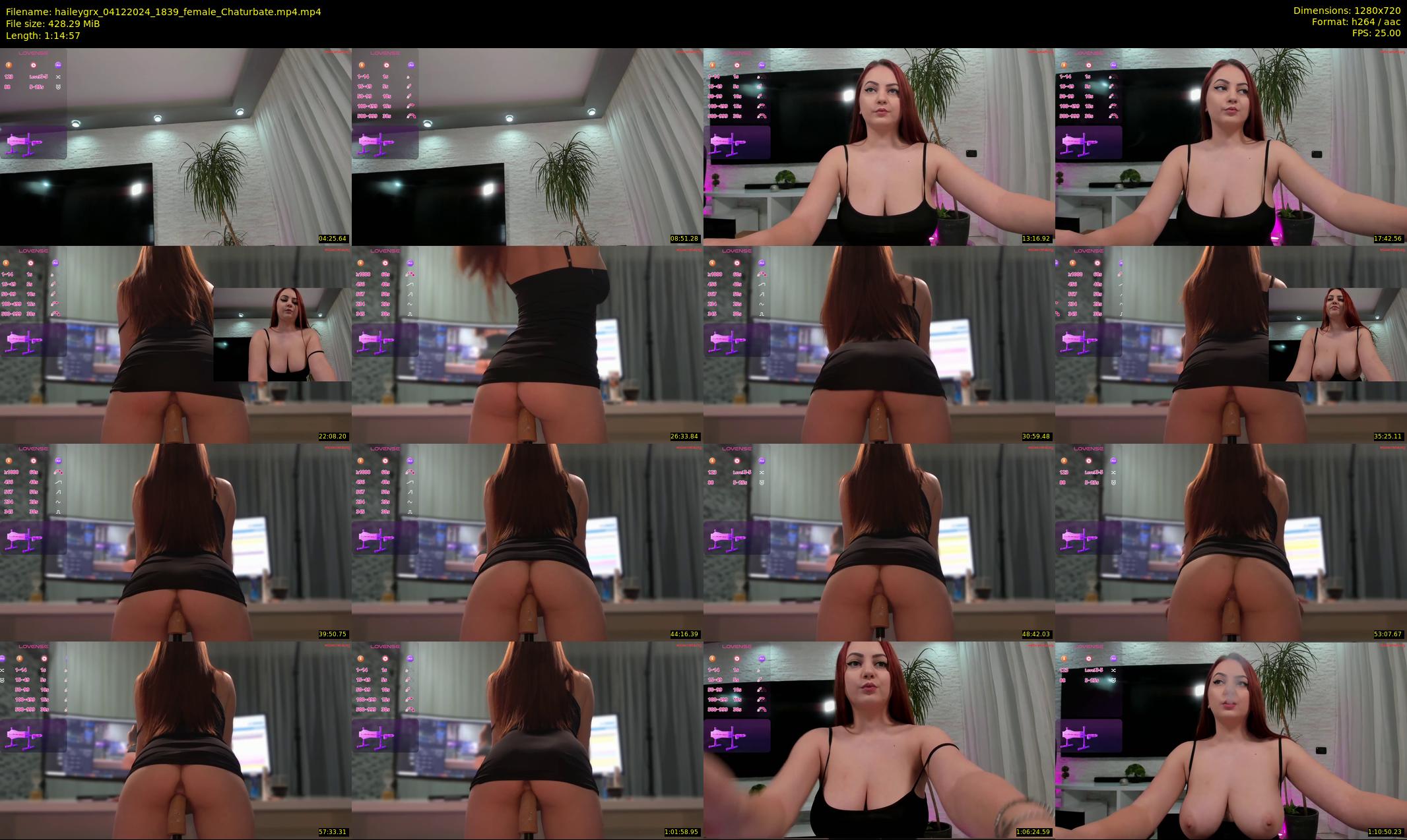haileygrx — 75 minute Chaturbate female cam show recording, 720p, Dec 4, 2024