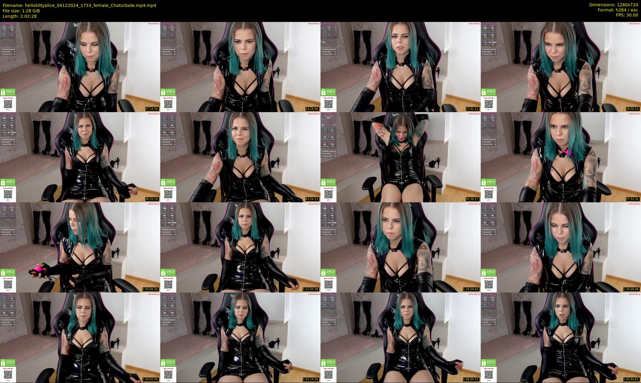 hellokittyalice — 123 minute Chaturbate female cam show recording, 720p, Dec 4, 2024