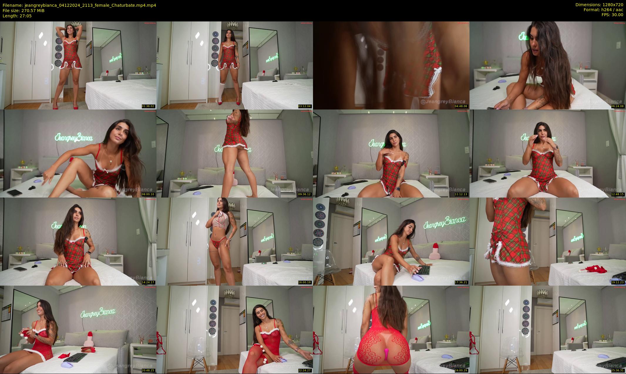 jeangreybianca — 28 minute Chaturbate female cam show recording, 720p, Dec 4, 2024