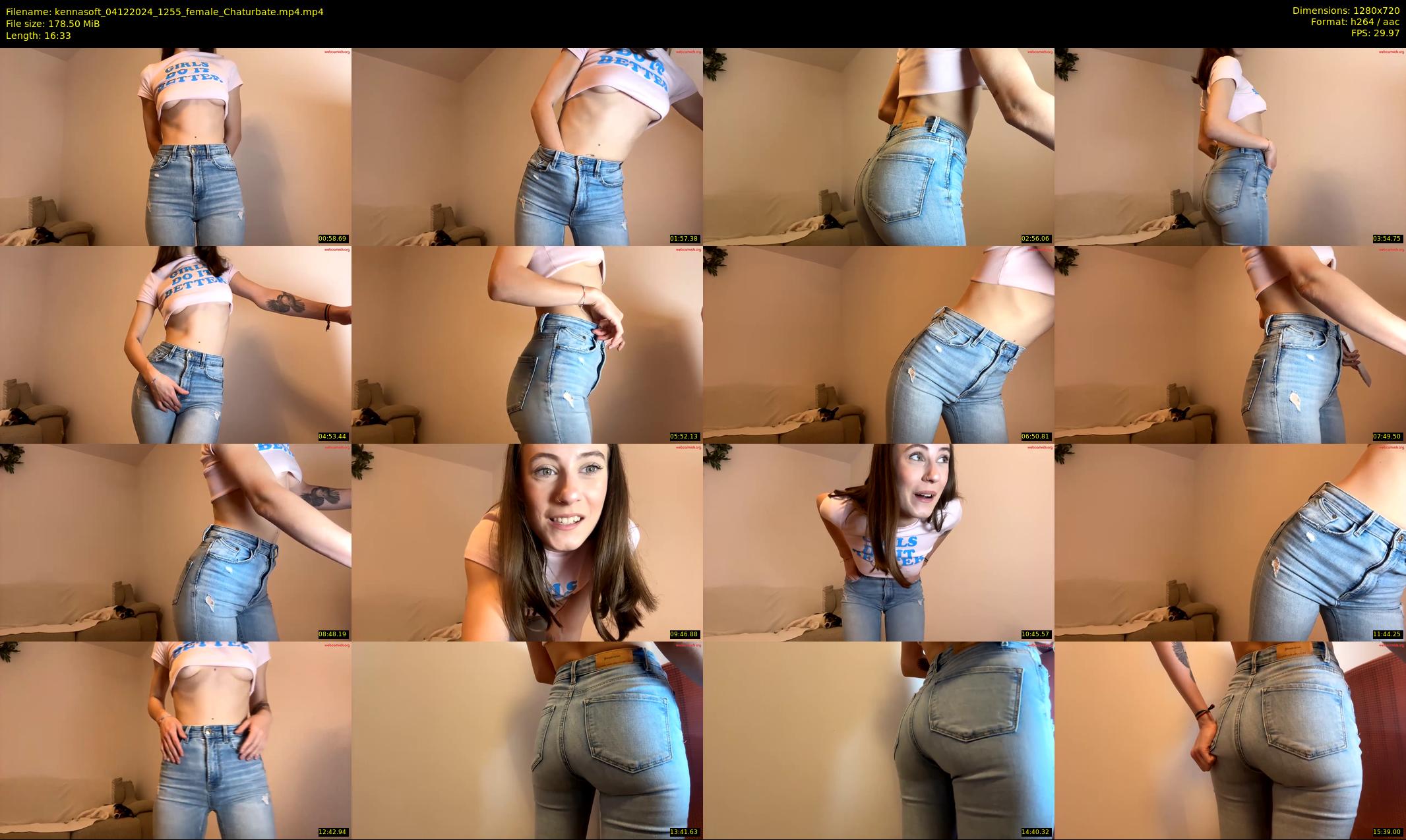 kennasoft — 17 minute Chaturbate female cam show recording, 720p, Dec 4, 2024