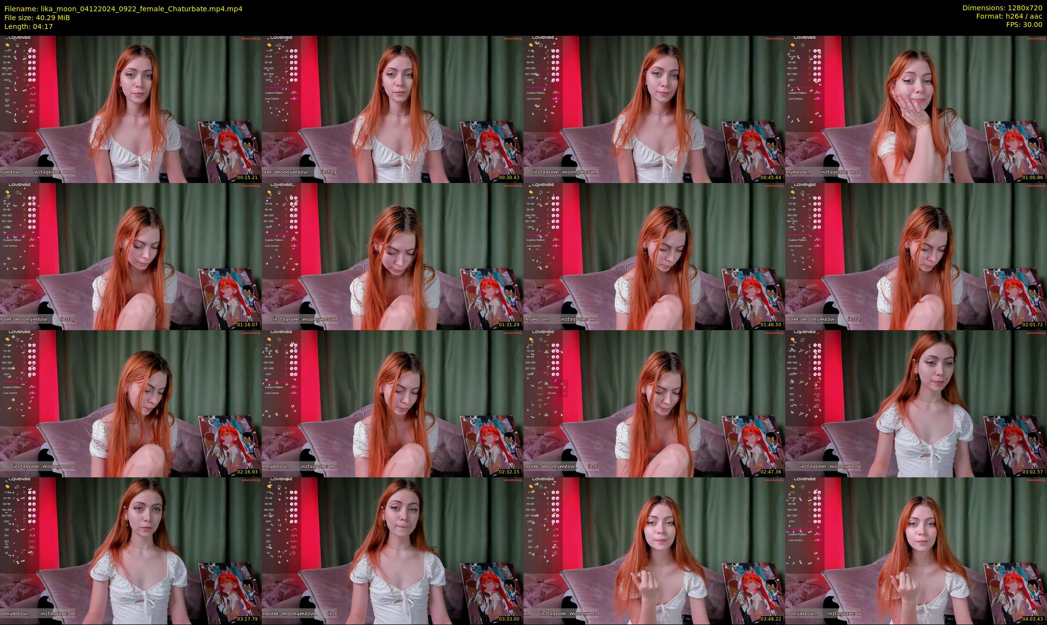 lika_moon — 5 minute Chaturbate female cam show recording, 720p, Dec 4, 2024