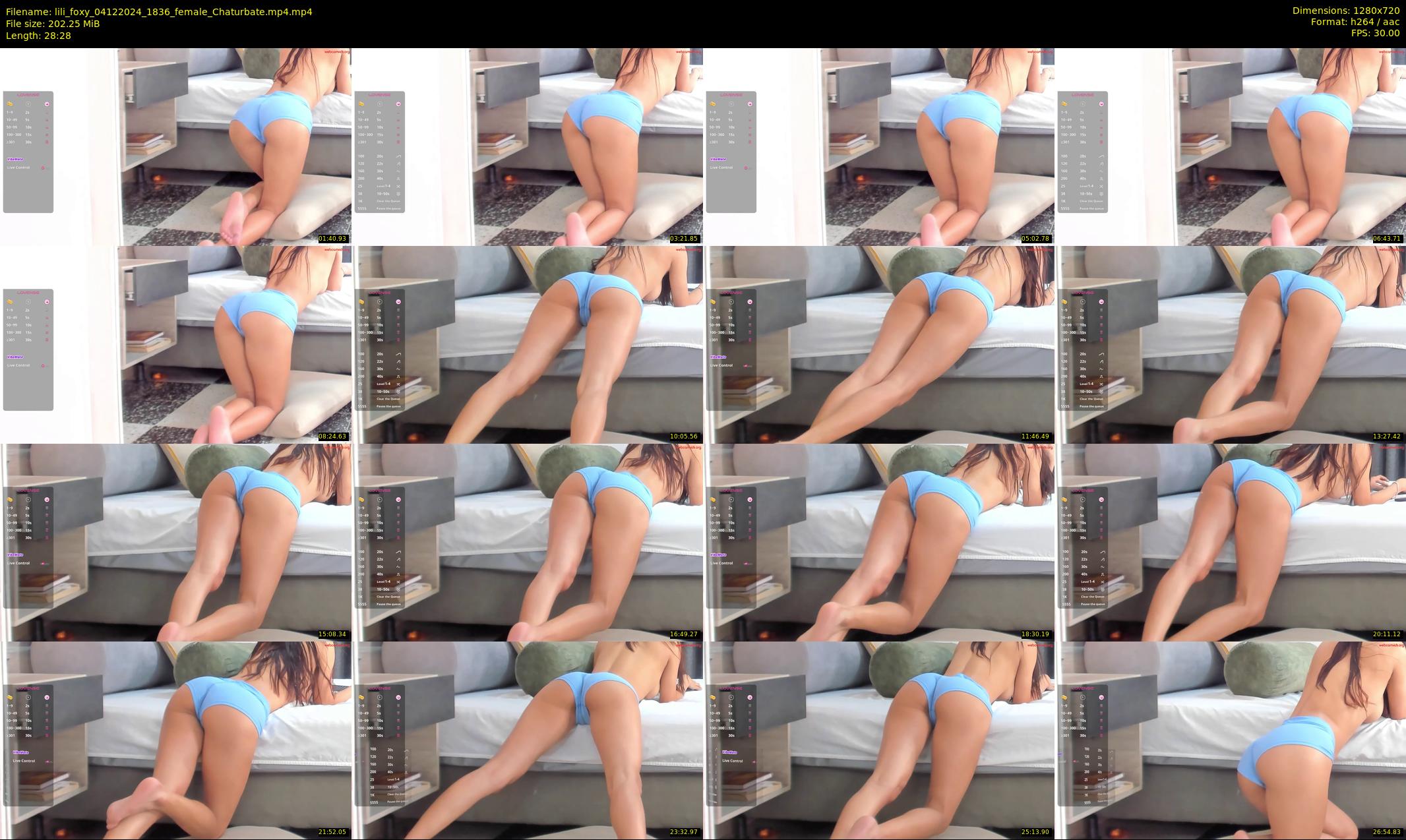 lili_foxy — 29 minute Chaturbate female cam show recording, 720p, Dec 4, 2024