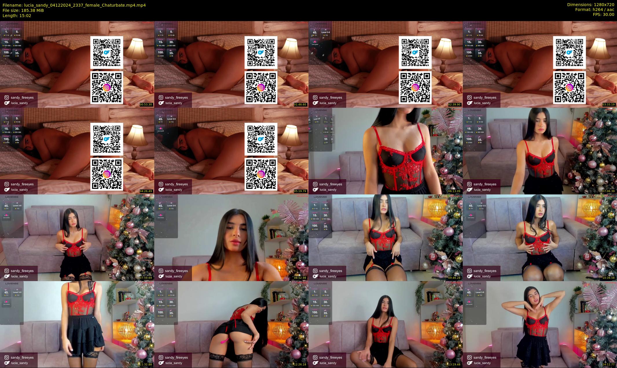 lucia_sandy — 16 minute Chaturbate female cam show recording, 720p, Dec 4, 2024