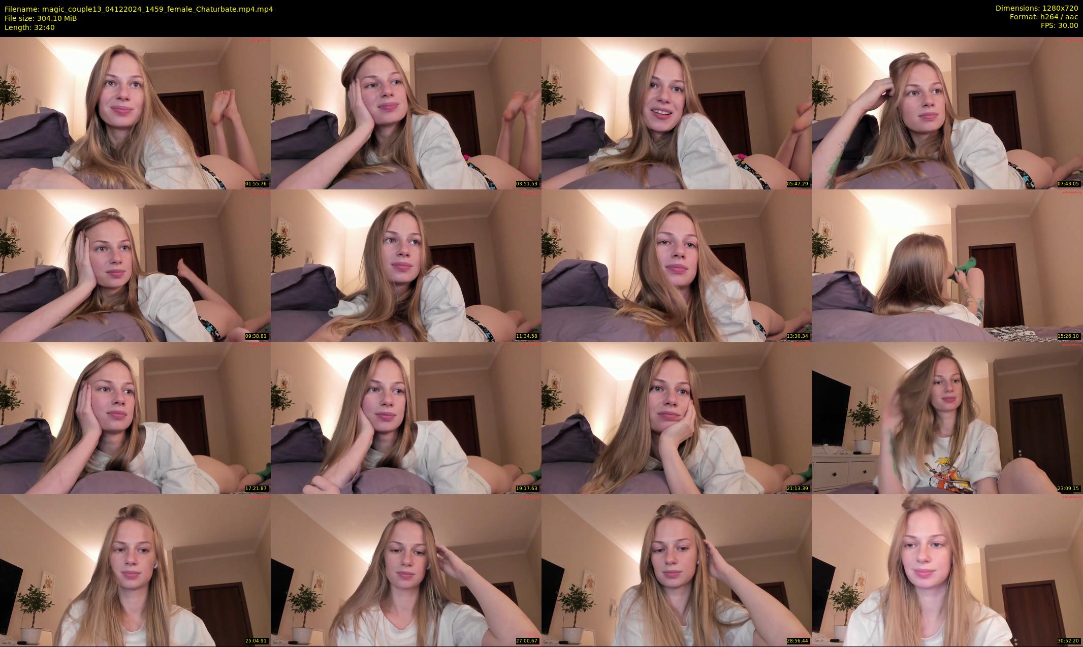 magic_couple13 — 33 minute Chaturbate couple cam show recording, 720p, Dec 4, 2024