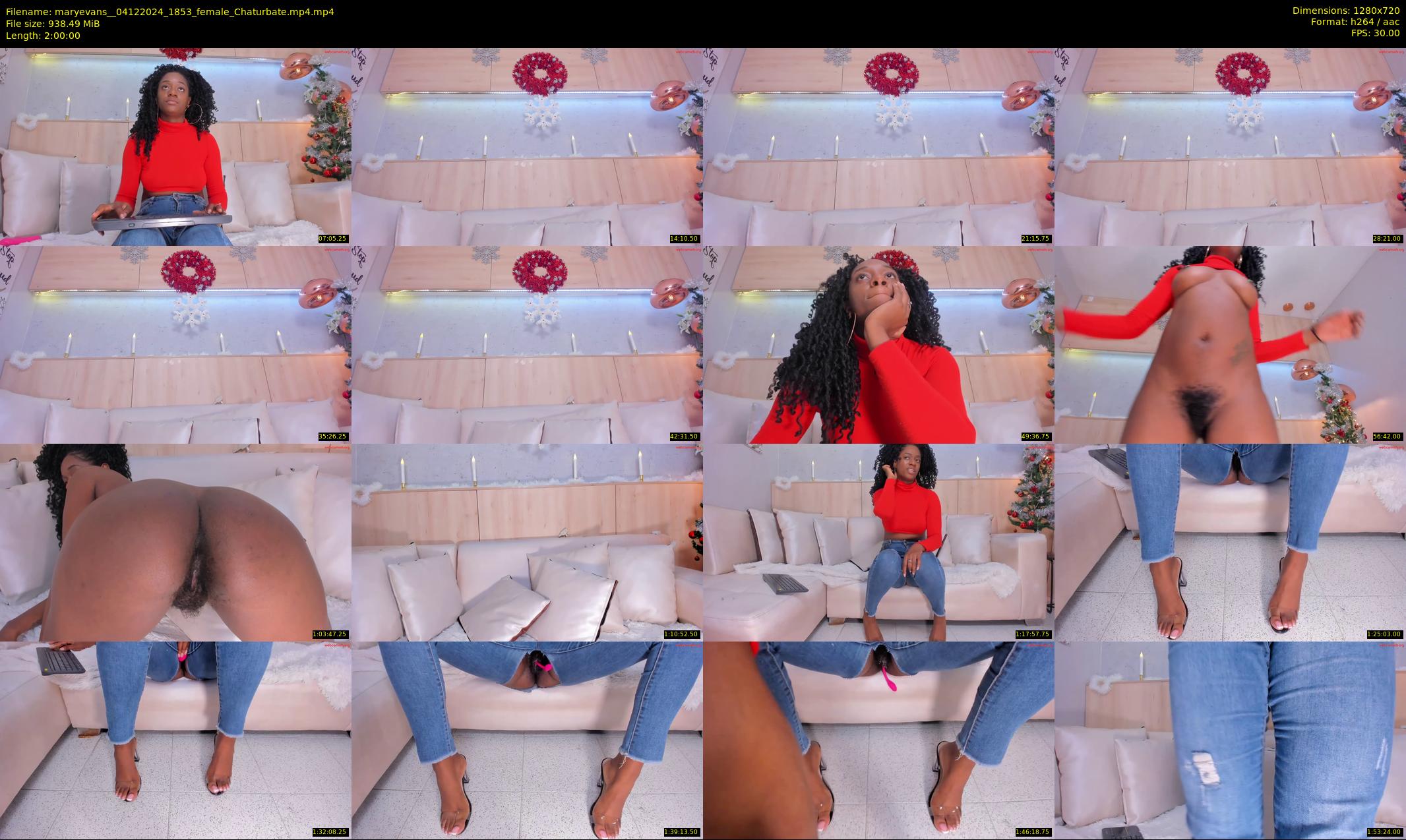 maryevans_ — 120 minute Chaturbate female cam show recording, 720p, Dec 4, 2024