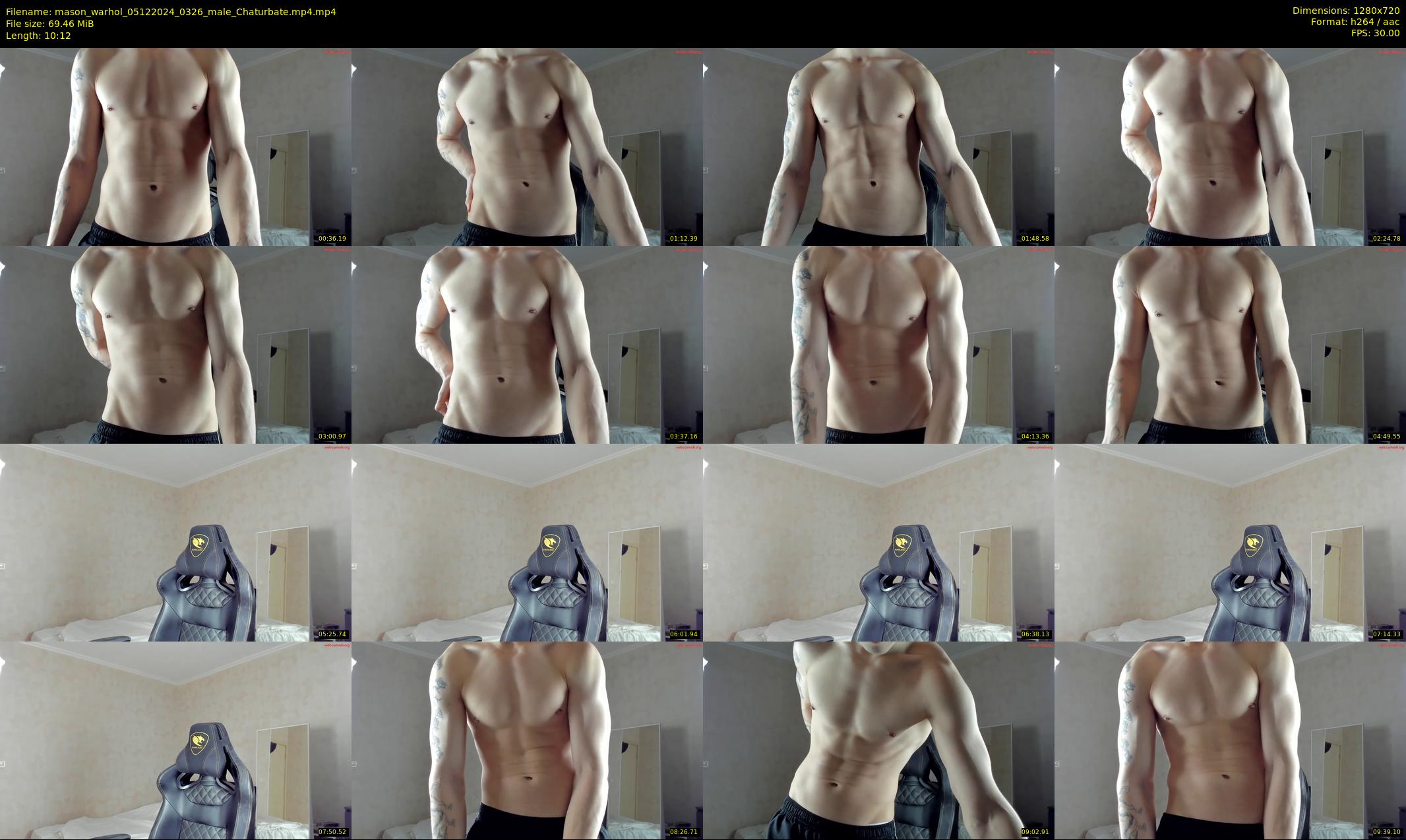 mason_warhol — 11 minute Chaturbate male cam show recording, 720p, Dec 5, 2024