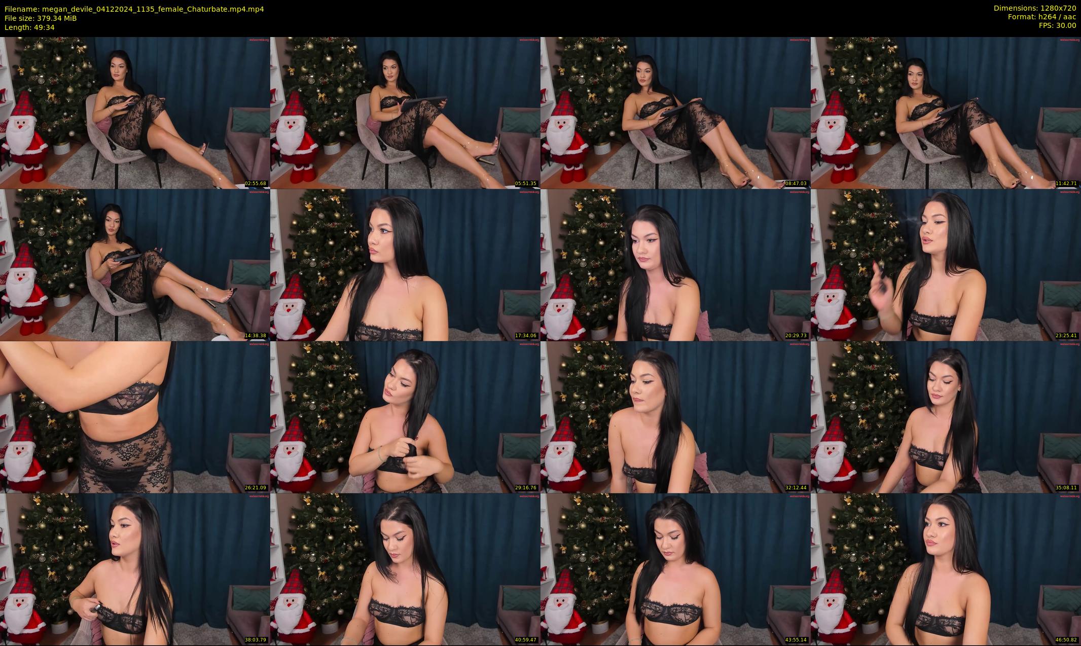 megan_devile — 50 minute Chaturbate female cam show recording, 720p, Dec 4, 2024