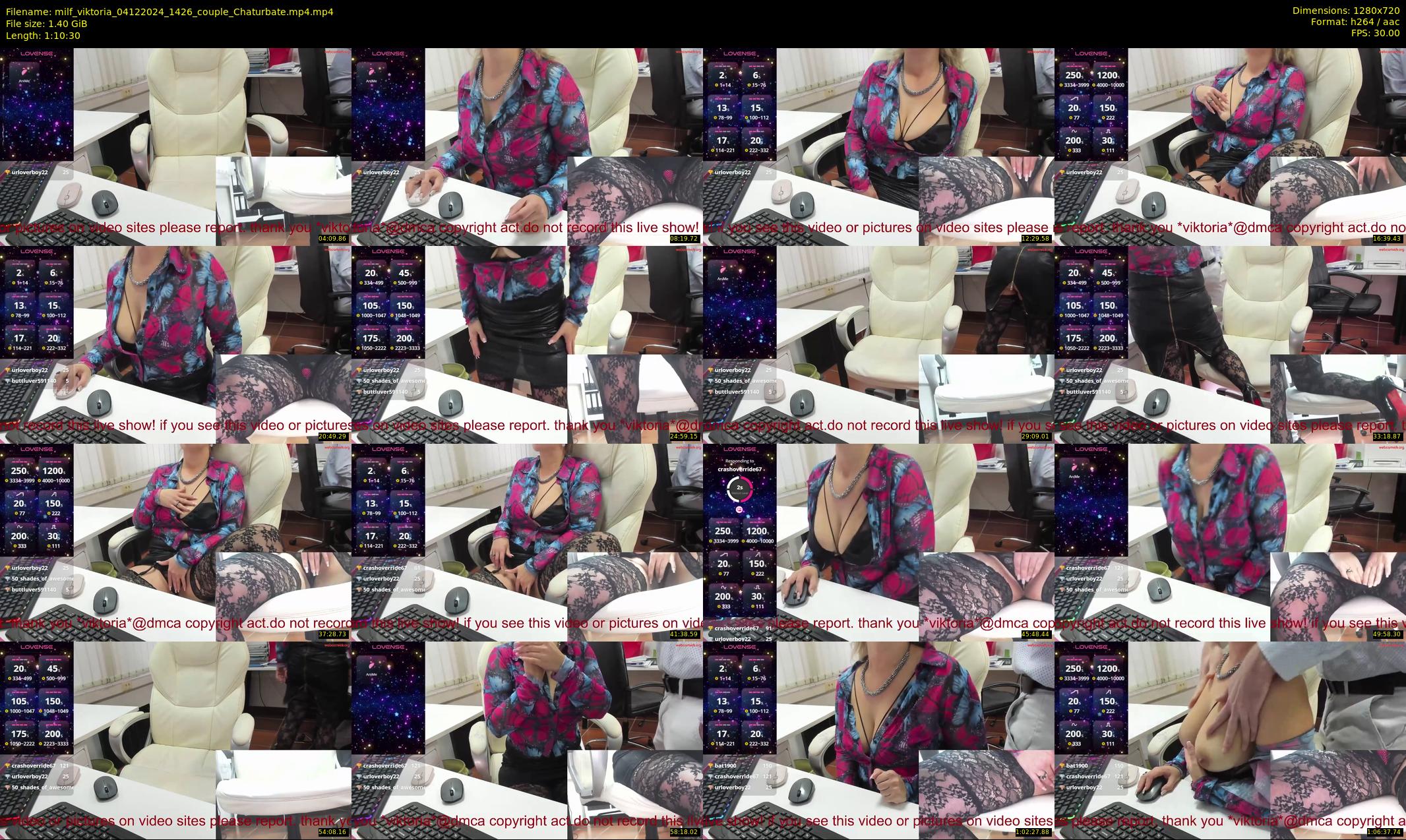 milf_viktoria — 71 minute Chaturbate female cam show recording, 720p, Dec 4, 2024