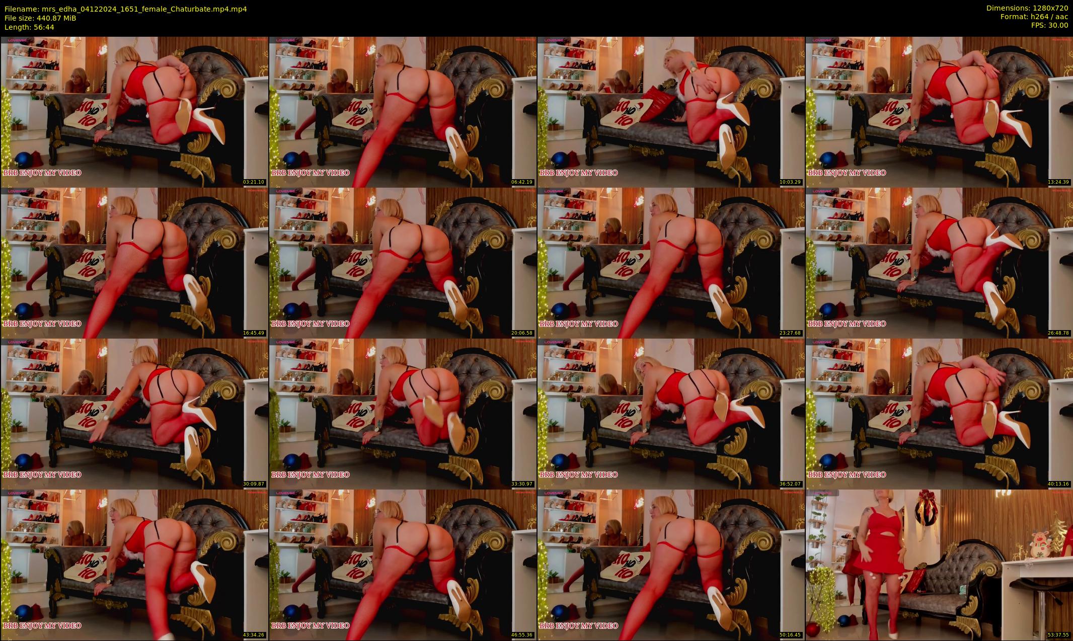 mrs_edha — 57 minute Chaturbate female cam show recording, 720p, Dec 4, 2024