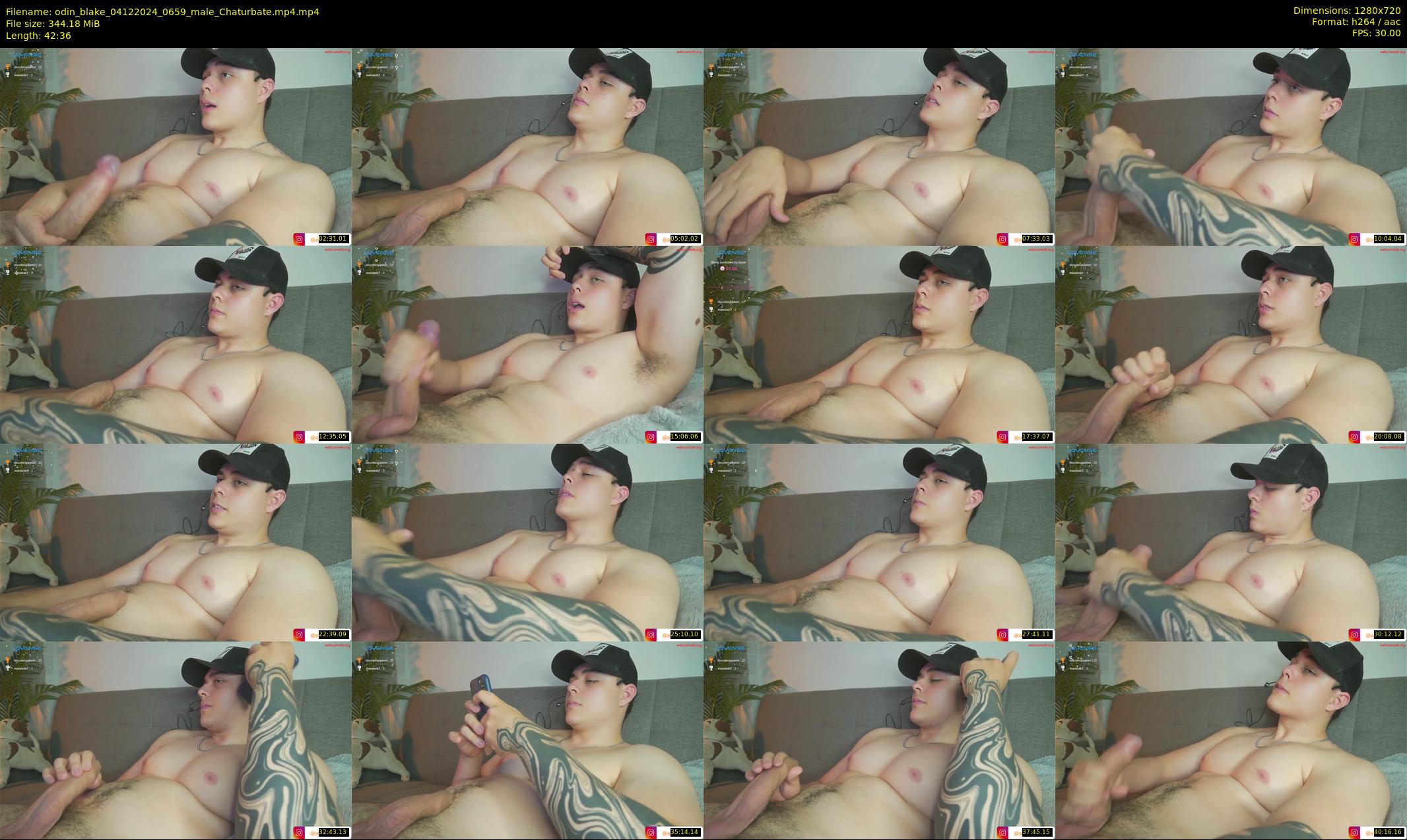 odin_blake — 43 minute Chaturbate male cam show recording, 720p, Dec 4, 2024