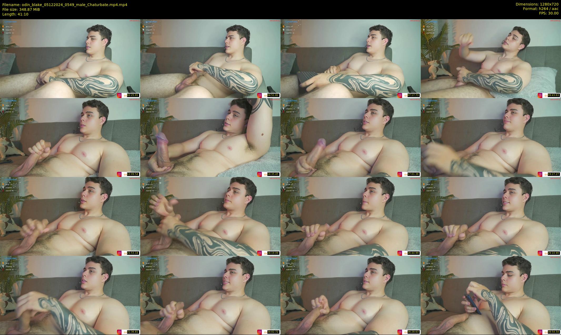 odin_blake — 42 minute Chaturbate male cam show recording, 720p, Dec 5, 2024