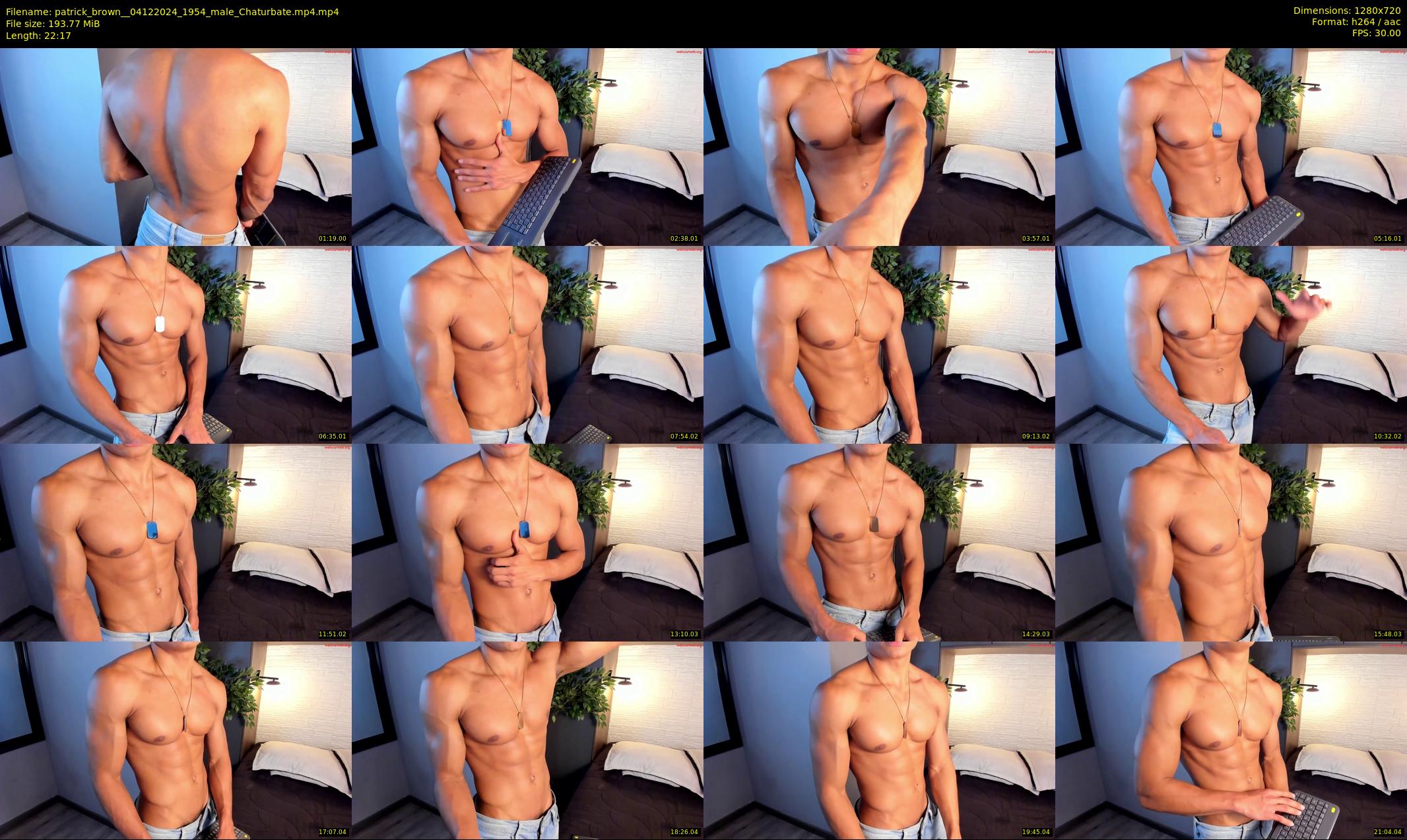 patrick_brown_ — 23 minute Chaturbate male cam show recording, 720p, Dec 4, 2024